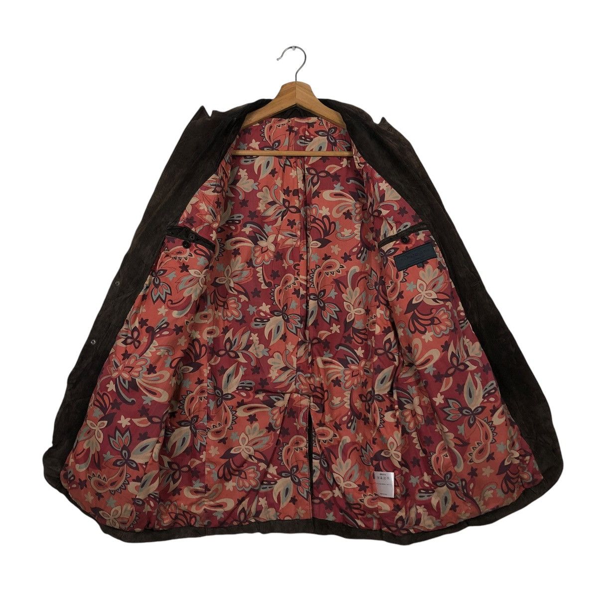 Japanese Brand 🔥VINTAGE LEATHER JACKET TAKATO BLANKET NATIVE FLORAL Size US L / EU 52-54 / 3 - 15 Thumbnail