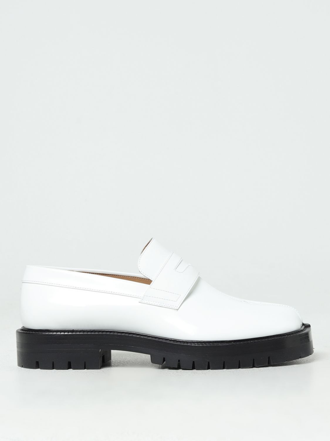 image of Maison Margiela Brogue Shoes Men White (Size 12)