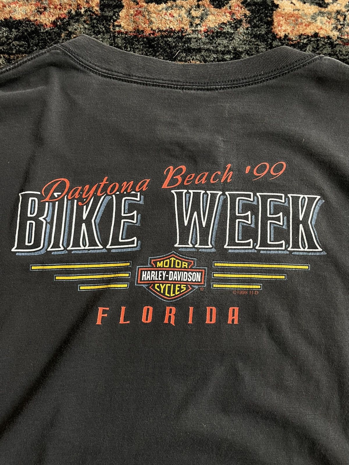 Vintage Harley-Davidson Daytona Beach “Bike Week” T-Shirt Size US XL / EU 56 / 4 - 5 Thumbnail