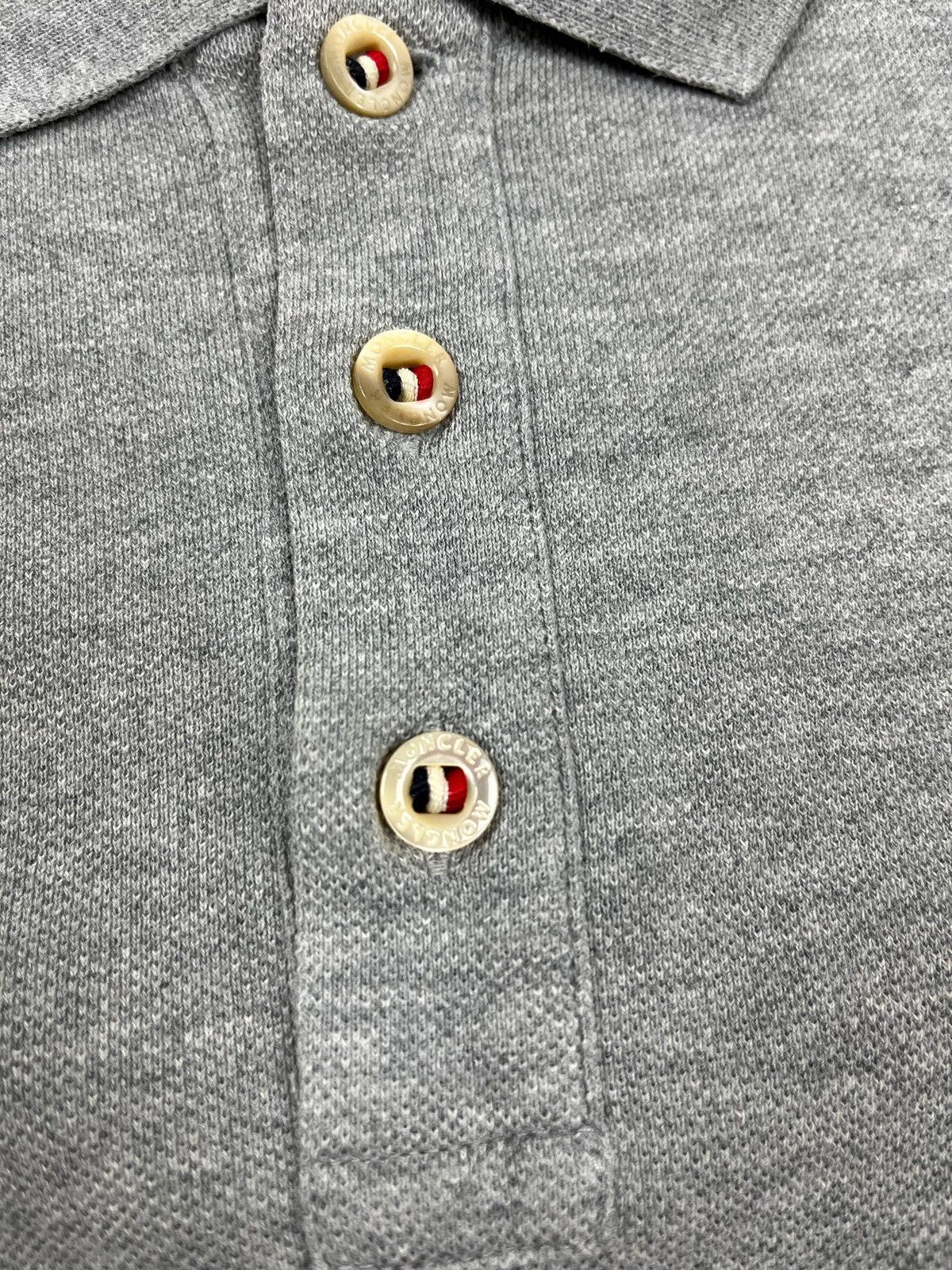 Moncler Maglia Polo Manica Corta Shirt Logo Patch Size US M / EU 48-50 / 2 - 5 Thumbnail