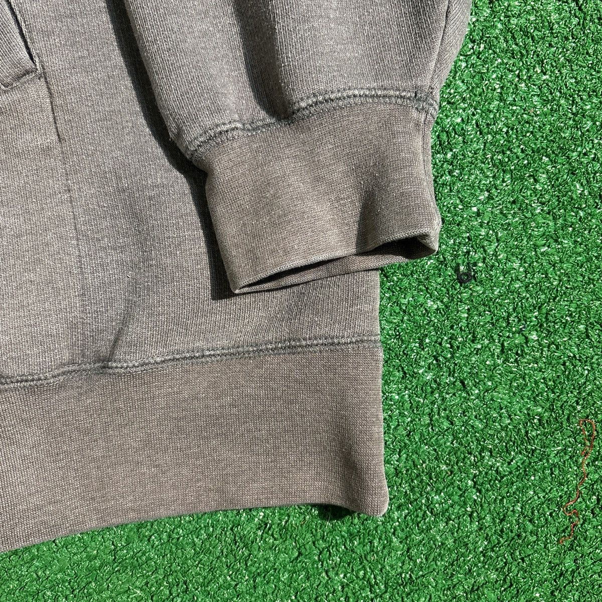 Russell Athletic Vintage Russell Athletic Faded Grey Oversized Hoodie Size US XL / EU 56 / 4 - 3 Thumbnail
