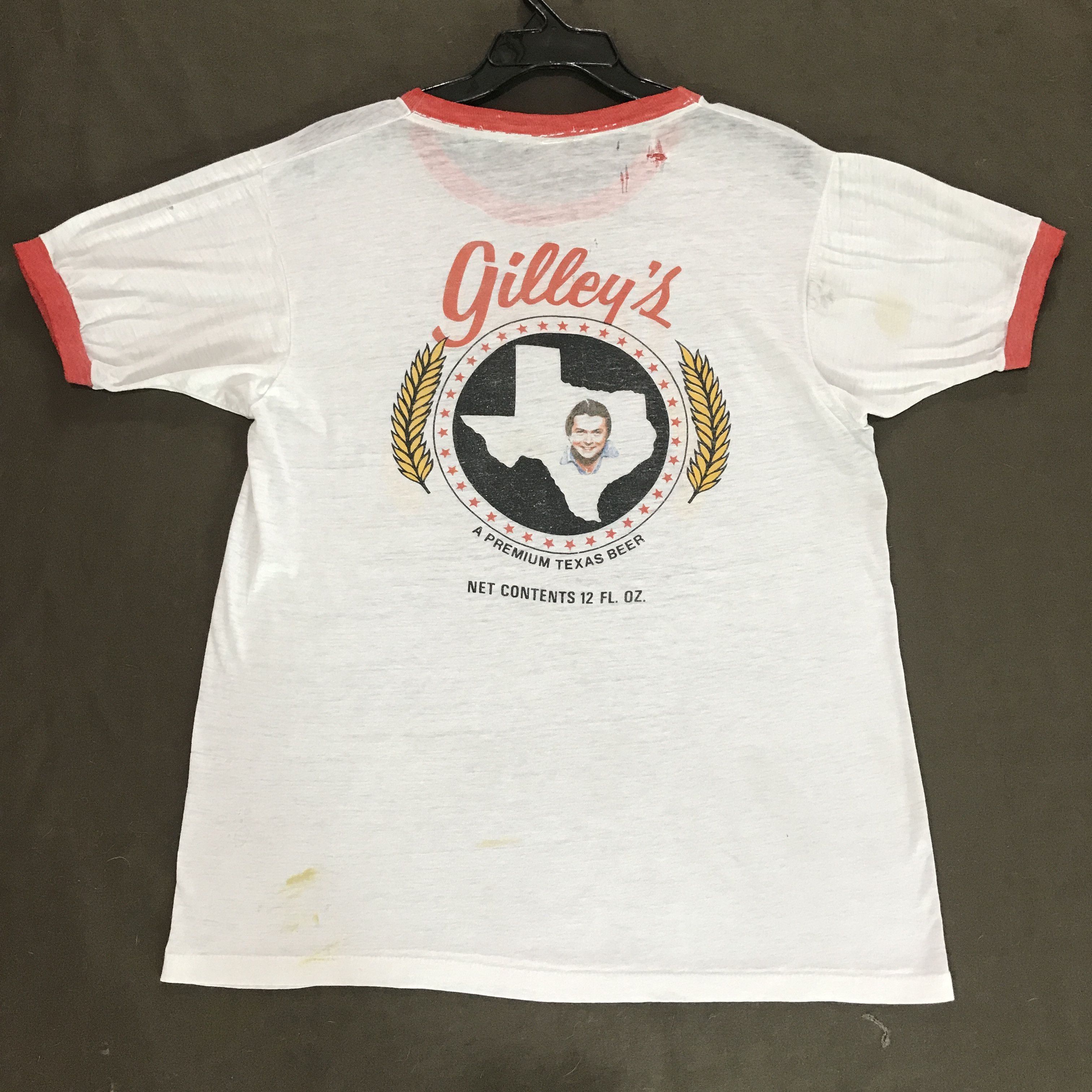 Vintage Vintage 80s 90s Mickey Gilley's Beer Tee Country music Size US L / EU 52-54 / 3 - 5 Thumbnail