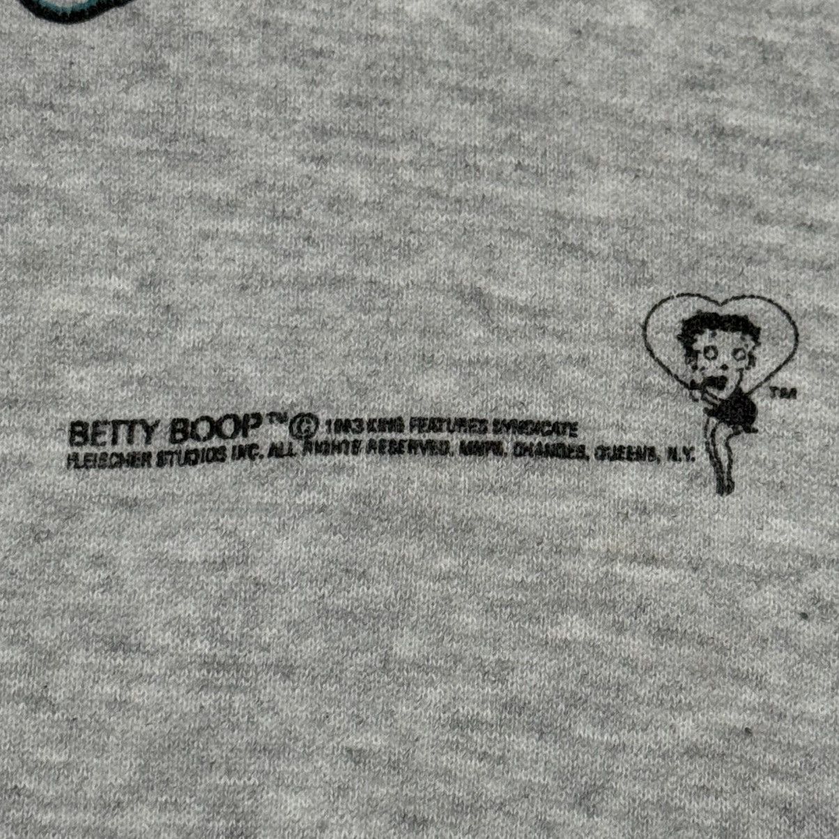 MLB × Tultex Vintage Beety Boop Red Cincinati Baseball Team Mlb Size US M / EU 48-50 / 2 - 7 Thumbnail