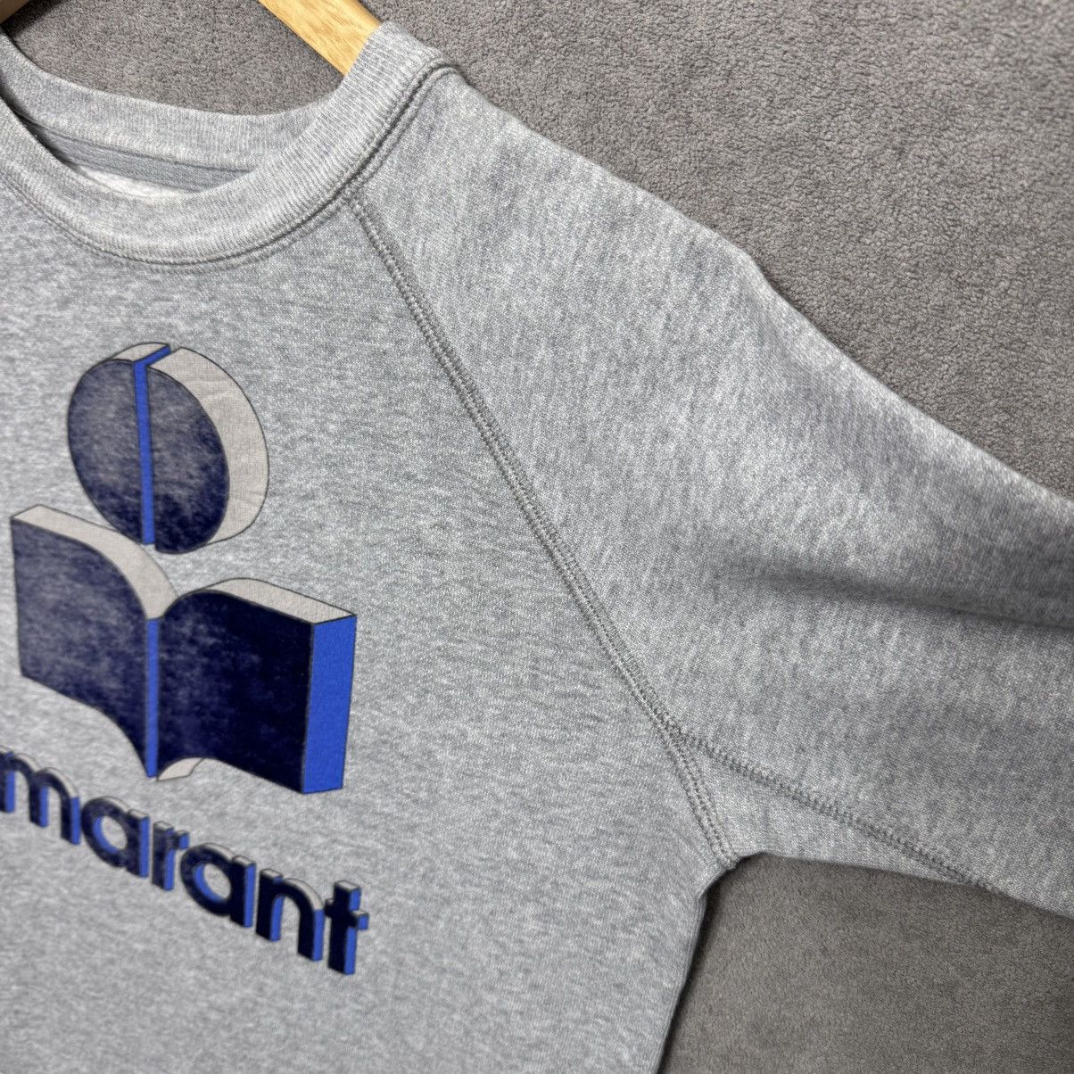 Isabel Marant Etoile Isabel Marant Etoile Big Logo Sweatshirt Size S / US 4 / IT 40 - 4 Thumbnail