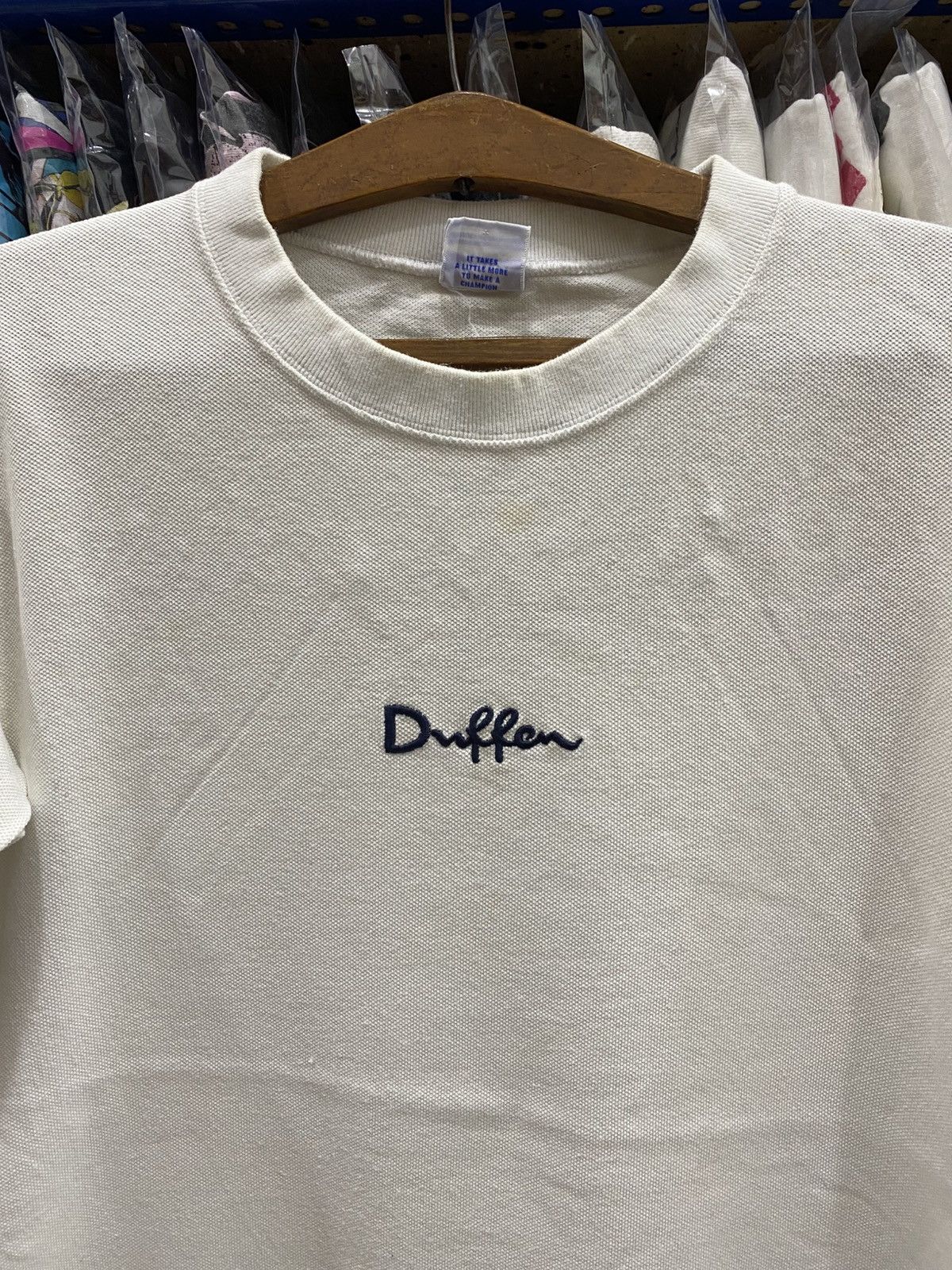 Other THE DUFFER OF ST. GEORGe X CHAMPION TSHIRT Size US M / EU 48-50 / 2 - 2 Thumbnail
