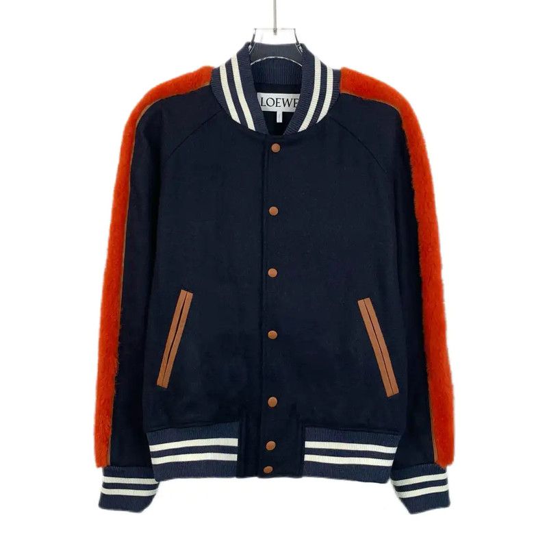 Loewe Loewe Colorblock Wool Men's Jacket 0089 Size US L / EU 52-54 / 3 - 1 Thumbnail
