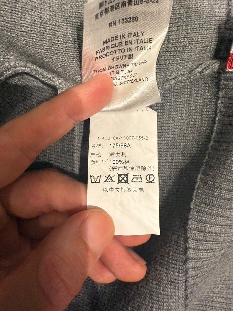 Thom Browne Thom BrowneClassic double-sleeved cardigan jacket 2503-Next Size US M / EU 48-50 / 2 - 5 Thumbnail