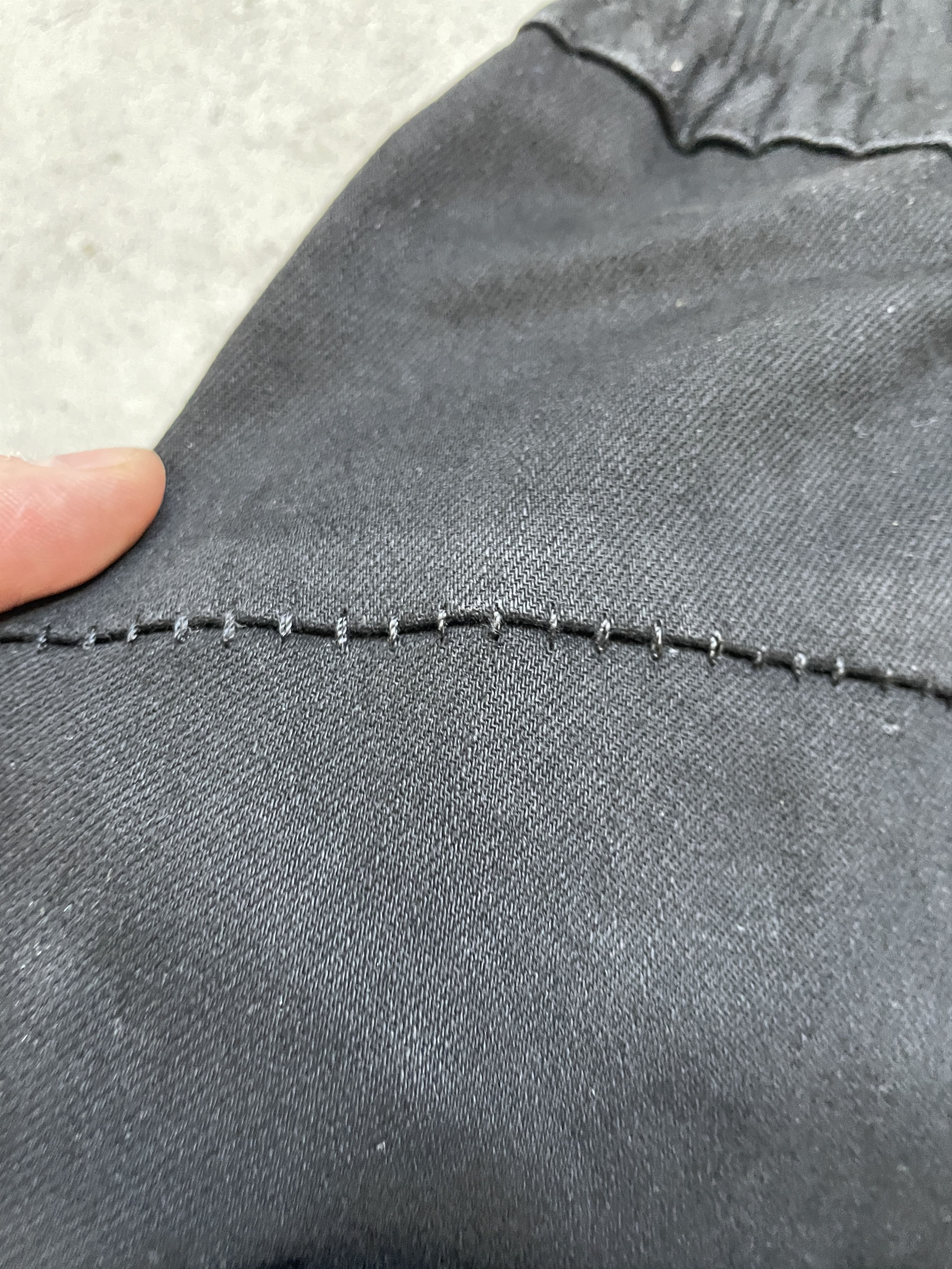 Thom Krom BLACK THOM KROM JOGGER DROPPED CROTCH RICK OWENS TYPE PANTS Size US 32 / EU 48 - 9 Thumbnail