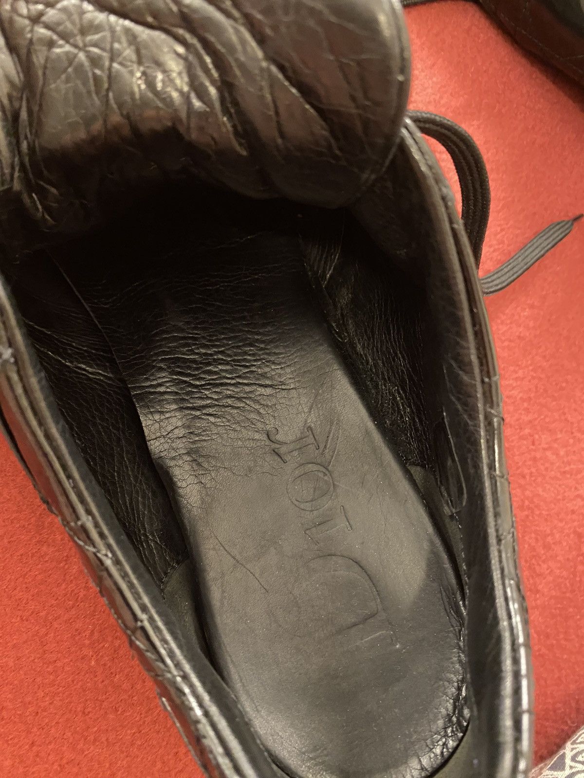 Dior Dior Black patent leather with classic stitching Size US 7 / EU 40 - 10 Thumbnail