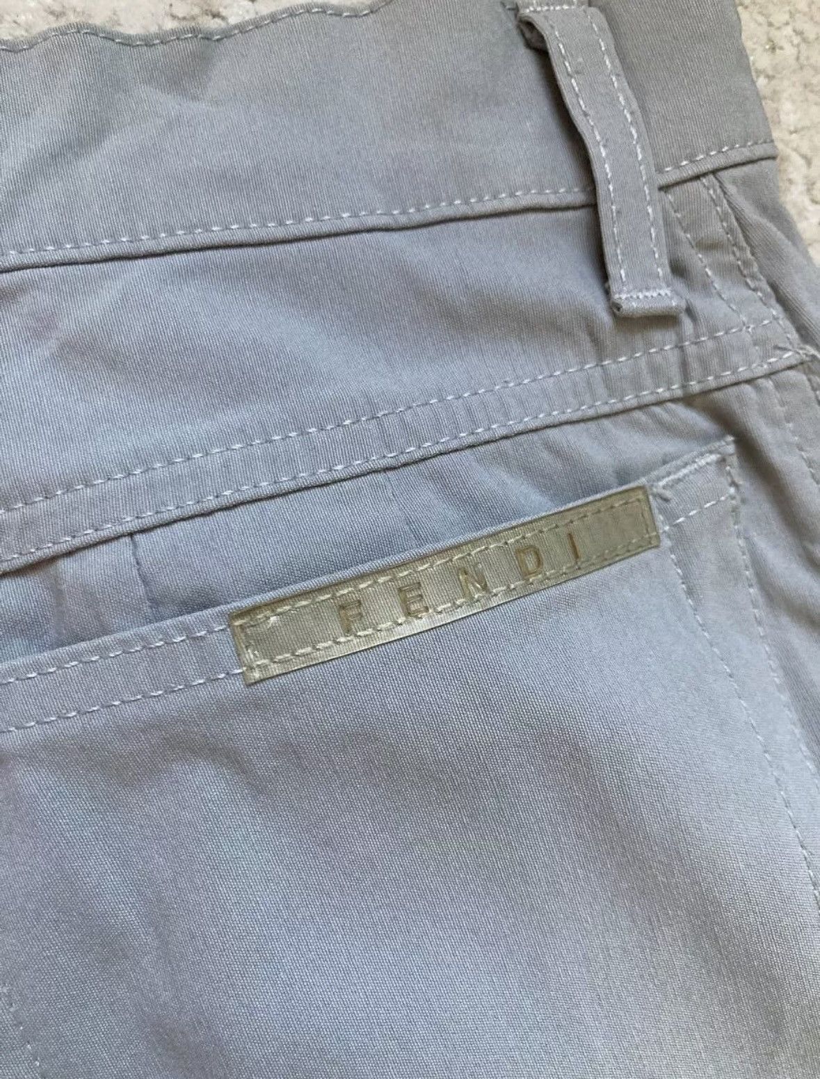 Vintage Fendi pants jeans women size M 34 Size 24" / US 00 / IT 34 - 4 Thumbnail