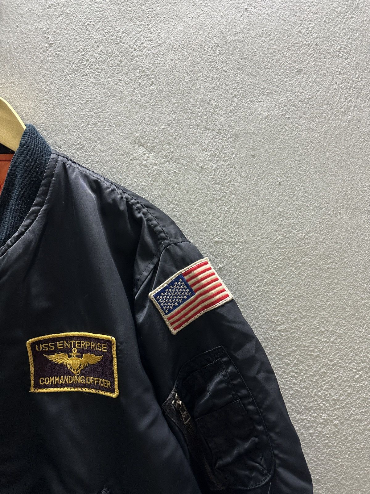 Vintage Vintage MA-1 Tomcat Flight Bomber Jacket Size US XL / EU 56 / 4 - 7 Thumbnail