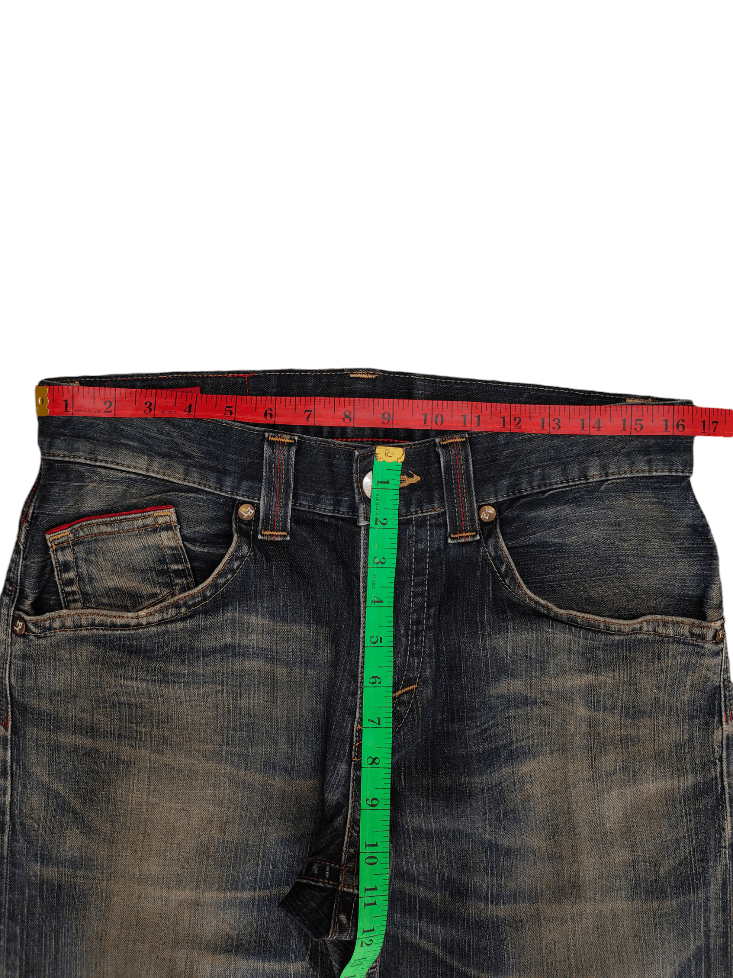 Number (N)ine × Undercover Vintage Edwin Blue Trip Clawmark Jeans Undercover Style Size US 32 / EU 48 - 6 Thumbnail