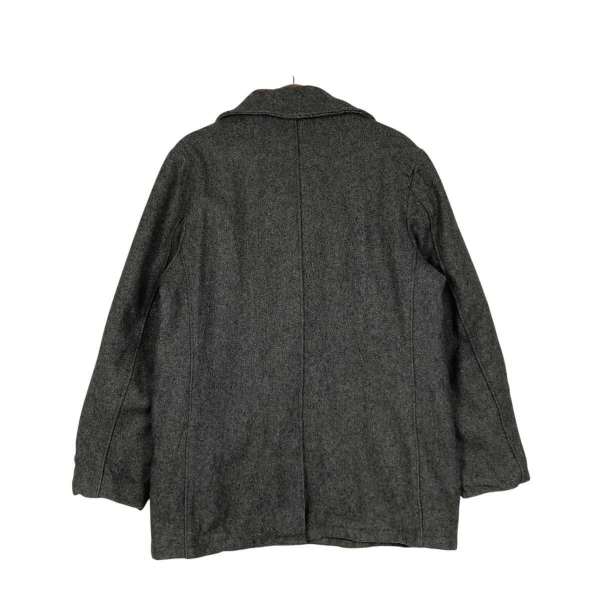 Schott 📌Vintage Pea Jacket Schott Wool Biker Jacket Double Collar Size US M / EU 48-50 / 2 - 9 Thumbnail