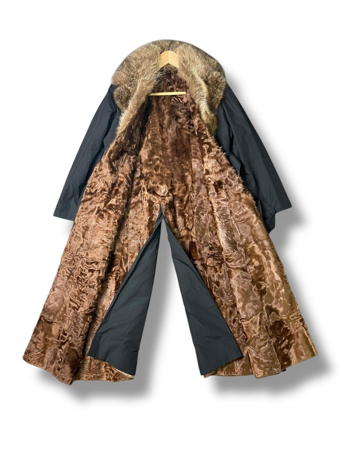 Designer × Other × Vintage Vintage Hausammann Mink Fur Long Jacket (49) Size US S / EU 44-46 / 1 - 3 Thumbnail
