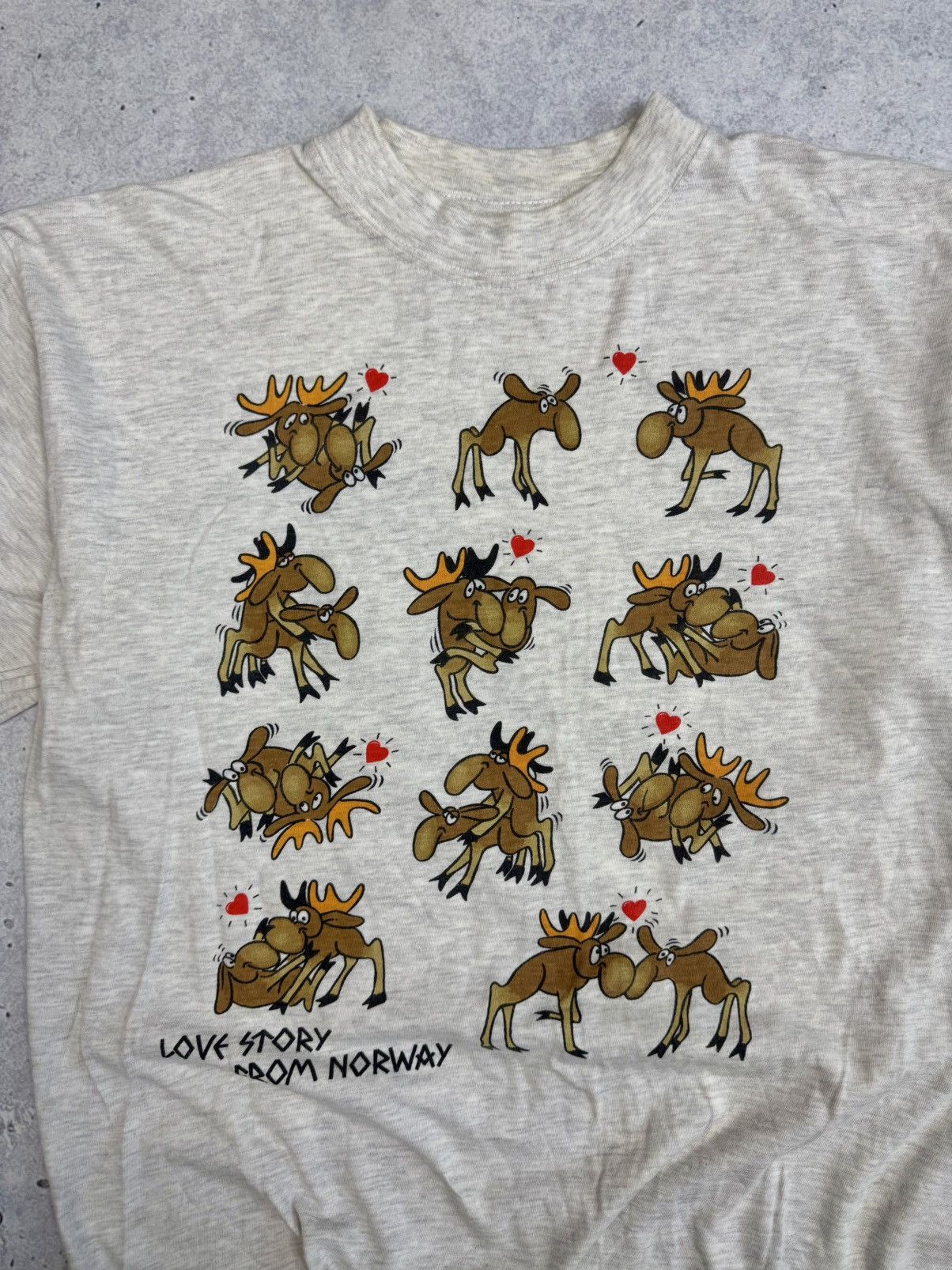 If Six Was Nine Vintage Adult Humour Moose Sex Tee Shirt Y2K Size US L / EU 52-54 / 3 - 3 Thumbnail