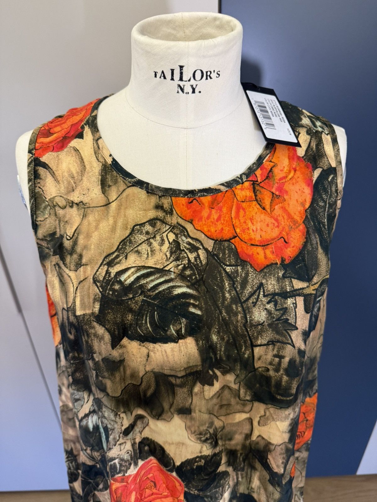 R13 R13 Sleeveless Midi - Camo Rose Size M / US 6-8 / IT 42-44 - 7 Thumbnail