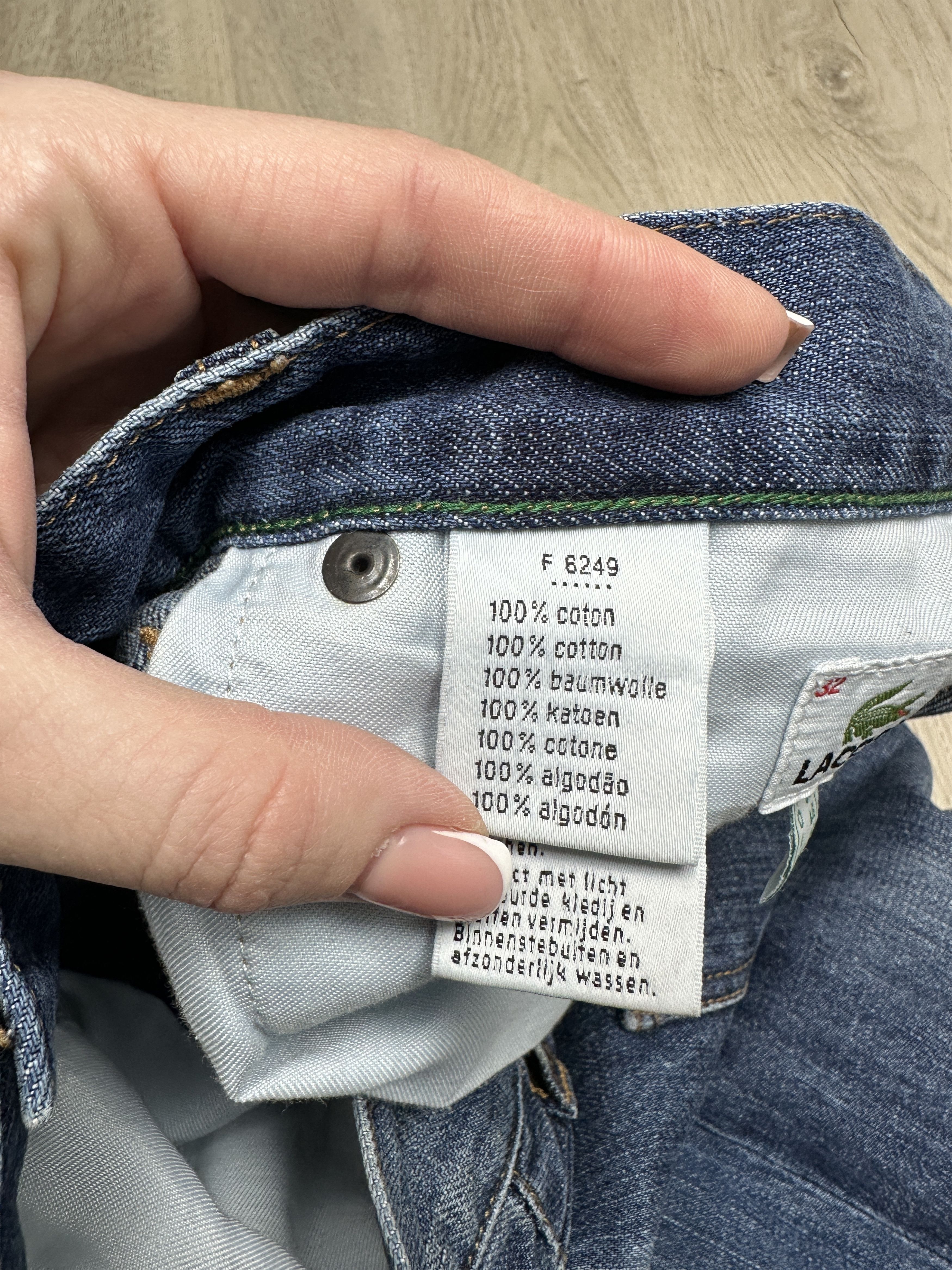 Lacoste Lacoste Vintage Mens Denim Pants Jeans Size US 32 / EU 48 - 6 Thumbnail