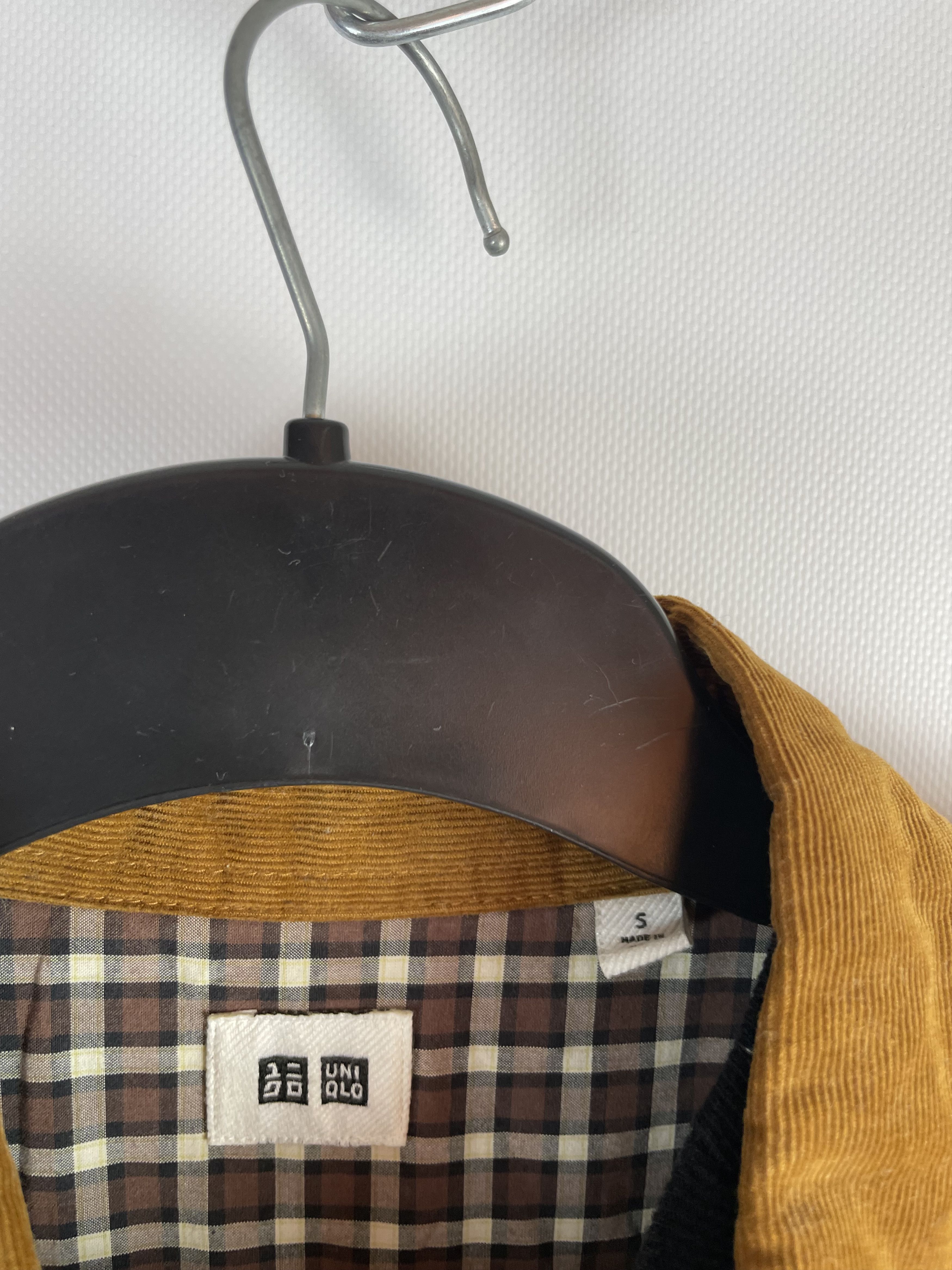 Flannel Flannel Uniqlo Corduroy Vintage Mens Shirt Size US L / EU 52-54 / 3 - 5 Thumbnail