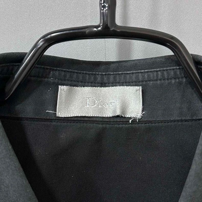 Dior Black Embroidered Logo Shirt by Dior-2505 Size US M / EU 48-50 / 2 - 5 Thumbnail