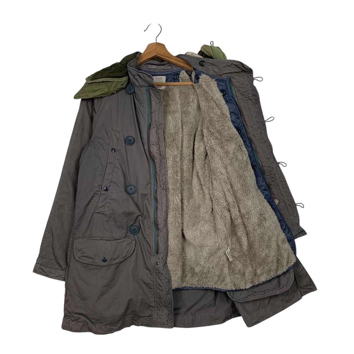 Japanese Brand Denim & Dungaree Hooded Parka Size US S / EU 44-46 / 1 - 10 Thumbnail