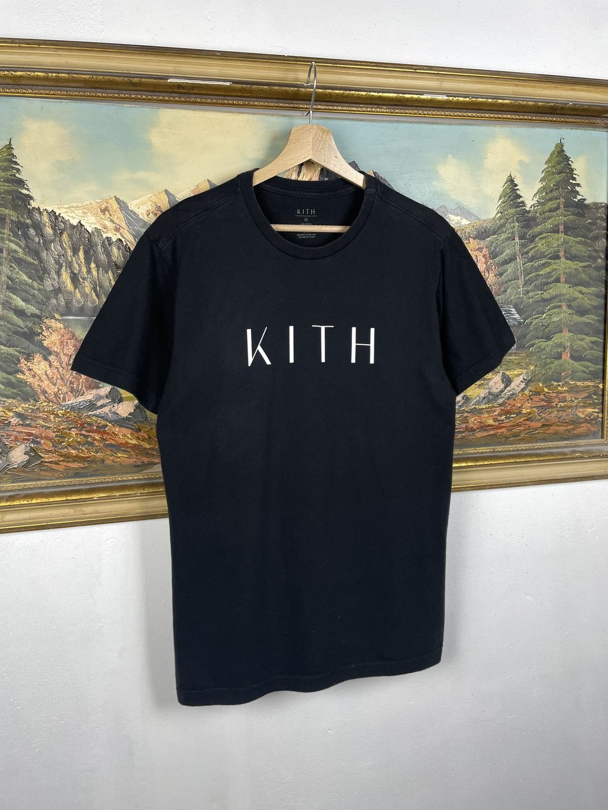 Kith Kith Black T-shirt Tee Big Graphic Logo Streetwear Skate Size US M / EU 48-50 / 2 - 3 Thumbnail