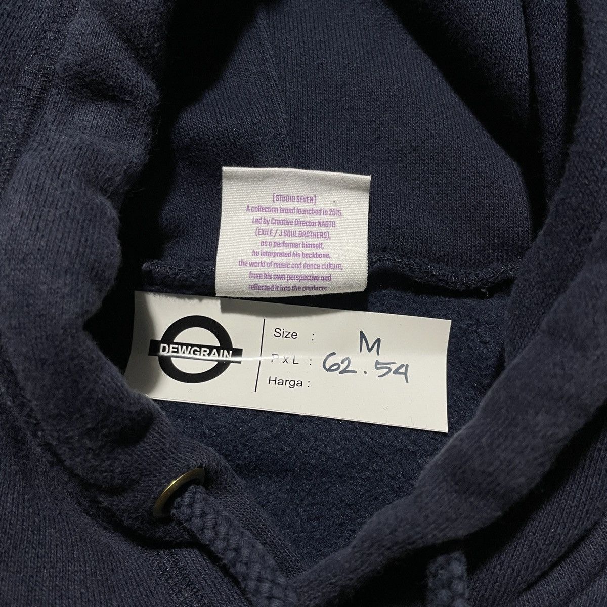 Issey Miyake × Studio Seven Graphic Seven Studio Hoodies Size US M / EU 48-50 / 2 - 5 Thumbnail