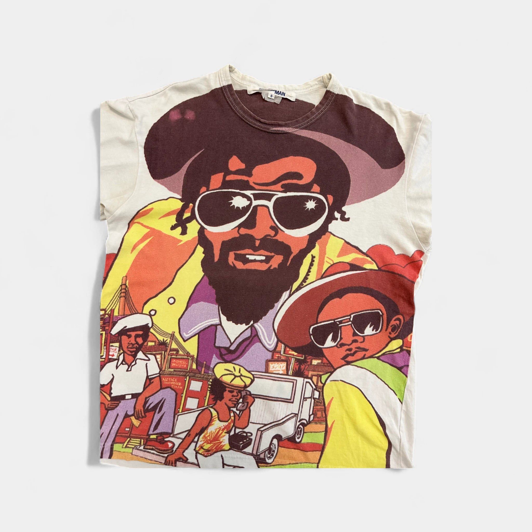 Junya Watanabe Junya Watanabe 2000's Cuba Graphic T-Shirt Size US S / EU 44-46 / 1 - 3 Thumbnail