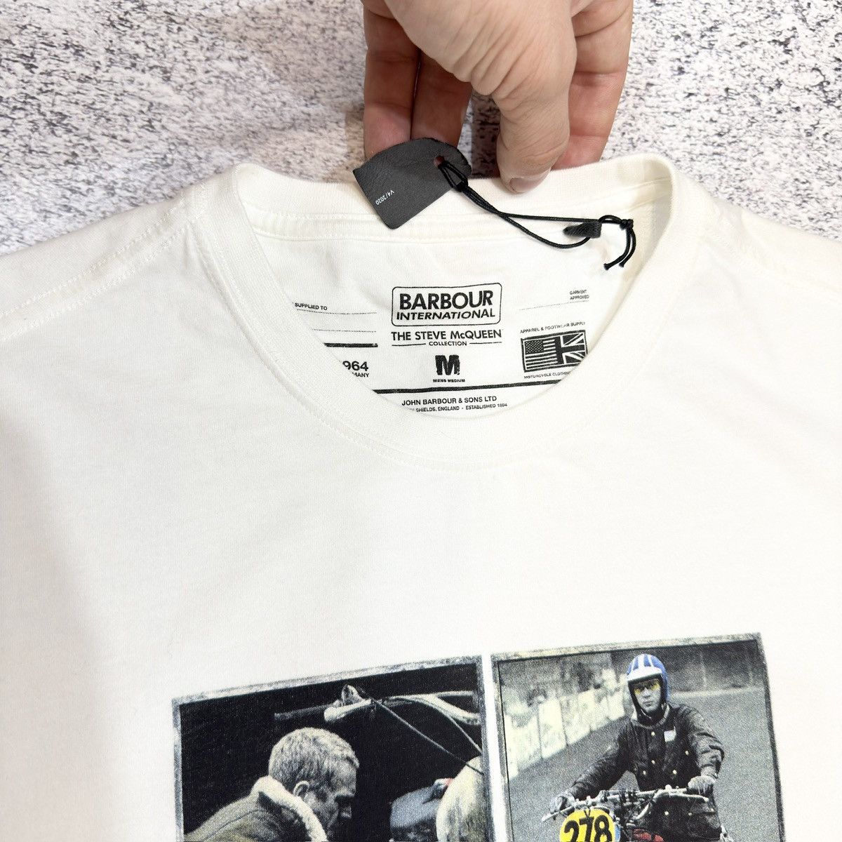 Barbour New Barbour Steve Mcqueen Tee M size Size US M / EU 48-50 / 2 - 4 Thumbnail