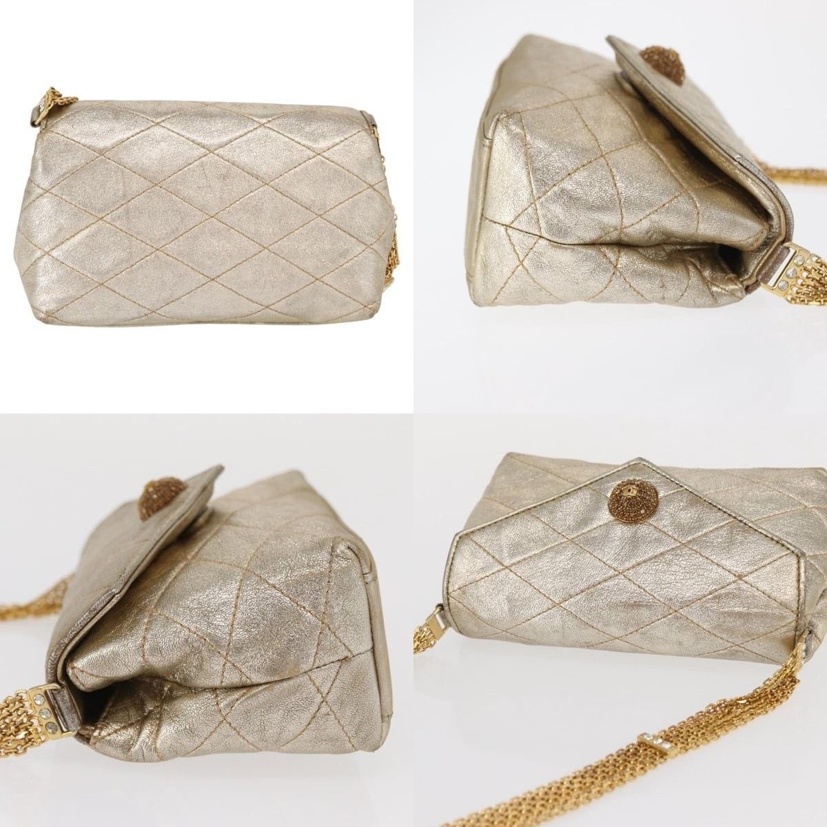 Chanel Chanel Matelasse Single Flap Chain Shoulder Bag Size ONE SIZE - 3 Thumbnail