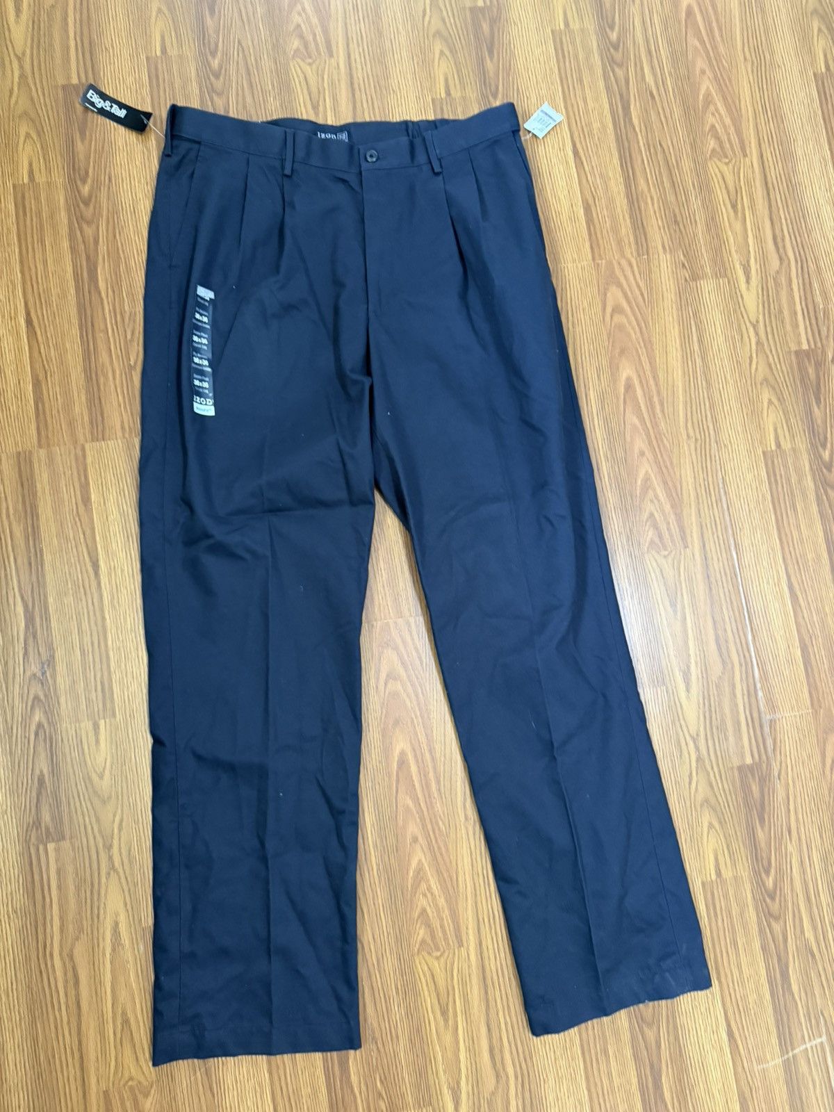Izod NWT IZOD American Chino Classic Big & Tall Navy Pants 38/36 Size US 38 / EU 54 - 2 Thumbnail