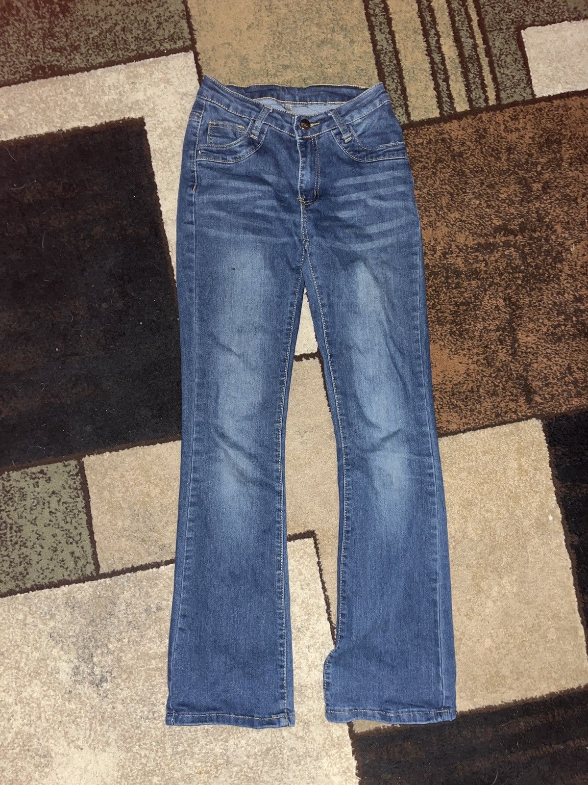 Shein Navy blue flare jeans Size 26" / US 2 / IT 38 - 1 Thumbnail