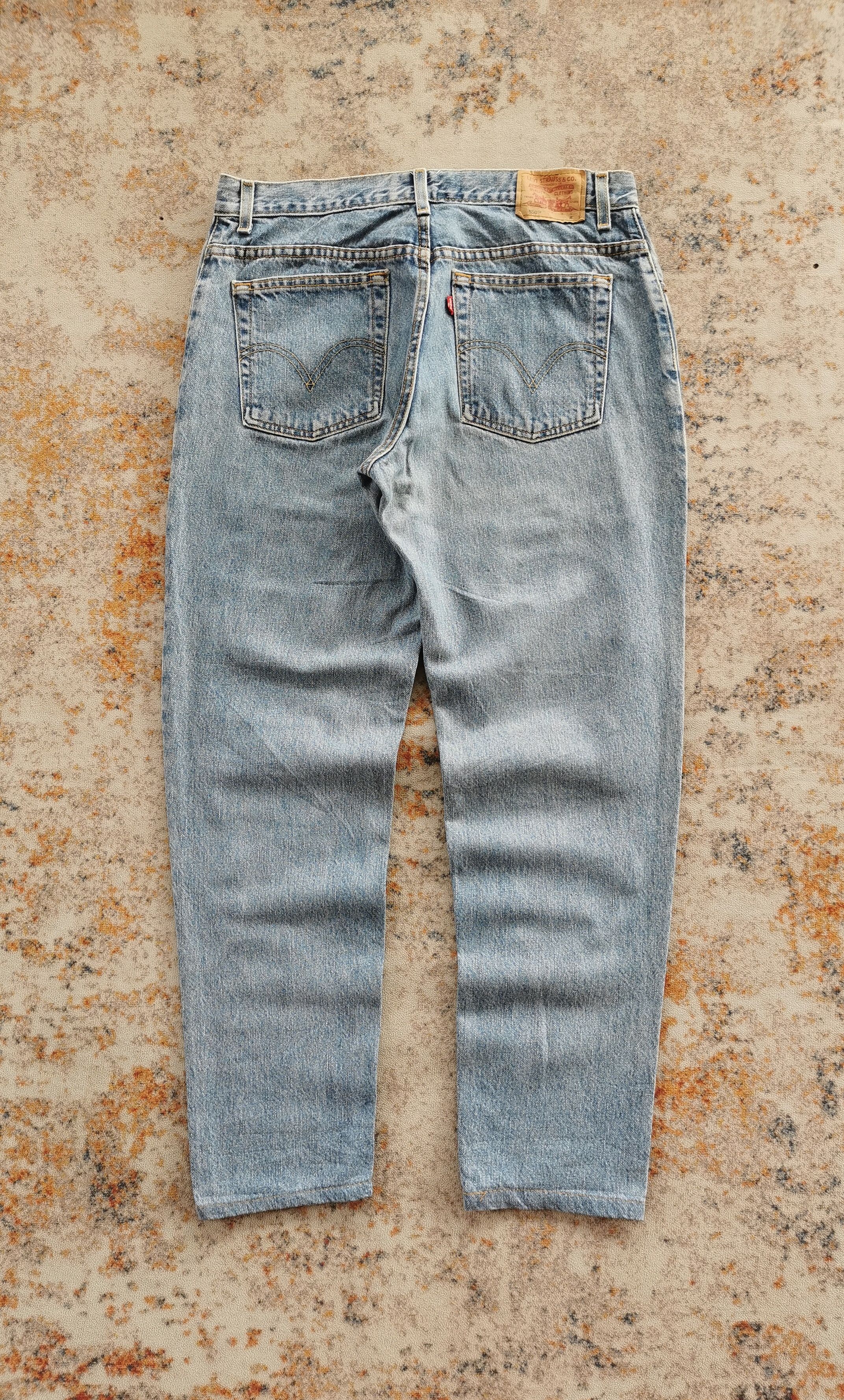 Levi's Thrashed Vintage LEVIS classic relaxed 550 jeans Size M/32 Size 32" / US 10 / IT 46 - 2 Thumbnail
