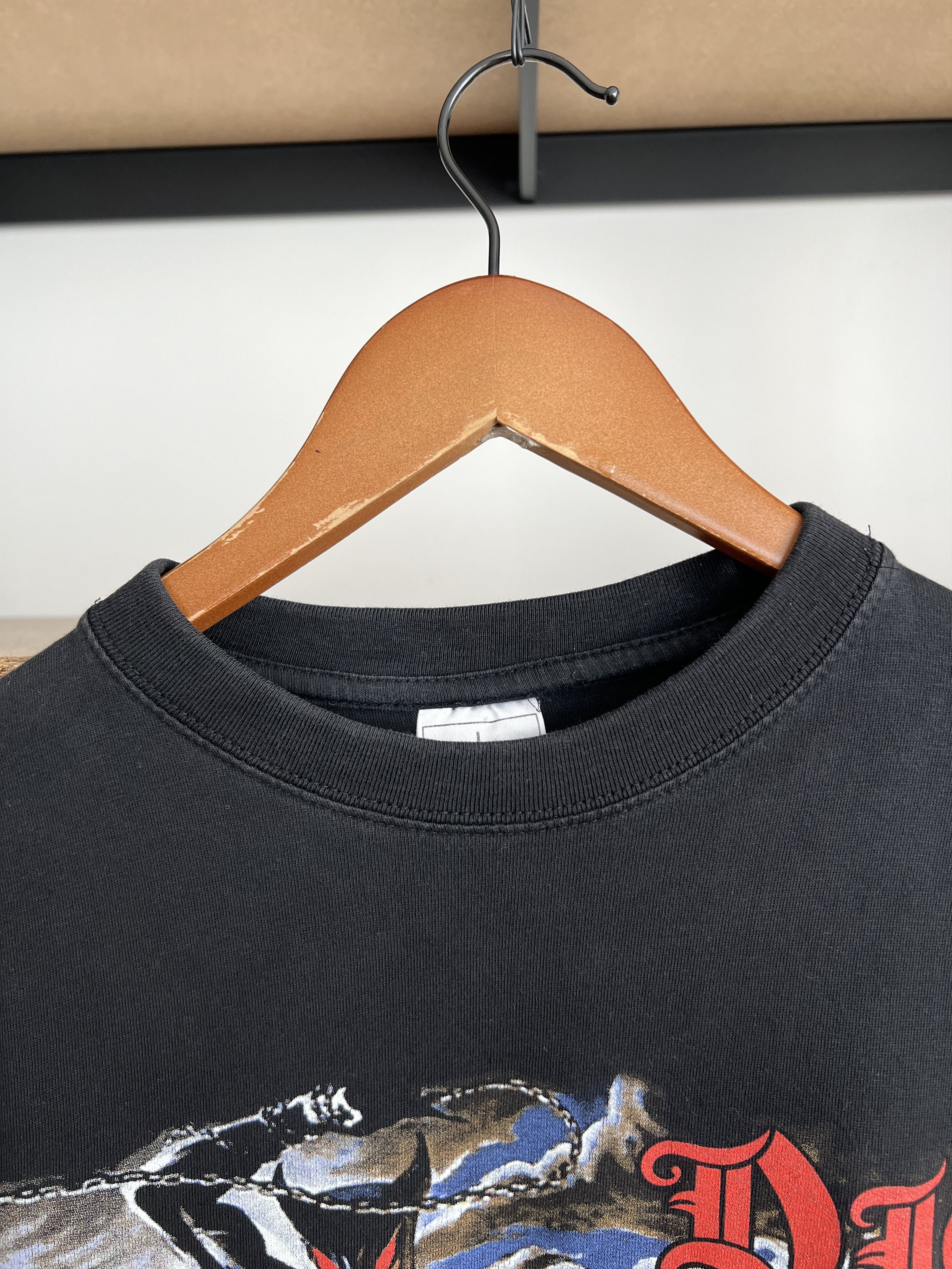 Band Tees Vintage 2005 Dio Holy Diver Tour Black Long Sleeve T-shirt Size US L / EU 52-54 / 3 - 12 Thumbnail