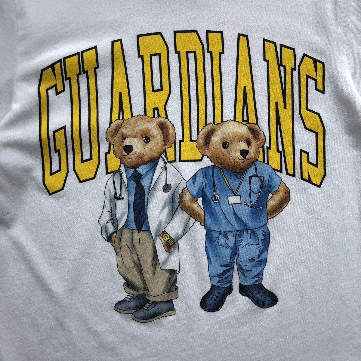 Other Chinatown Market Guardians Bear Printed T-Shirt White Size US M / EU 48-50 / 2 - 5 Thumbnail