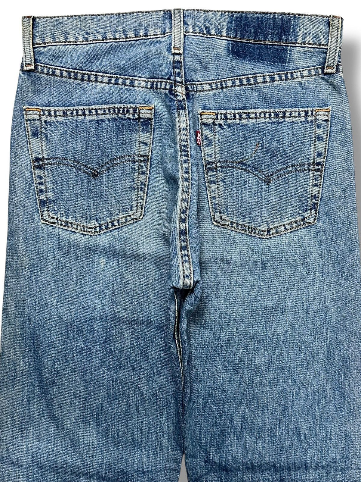 Levi's Vintage Levi’s 501 Original Straight Leg Jeans With Bluewash Size US 30 / EU 46 - 4 Thumbnail