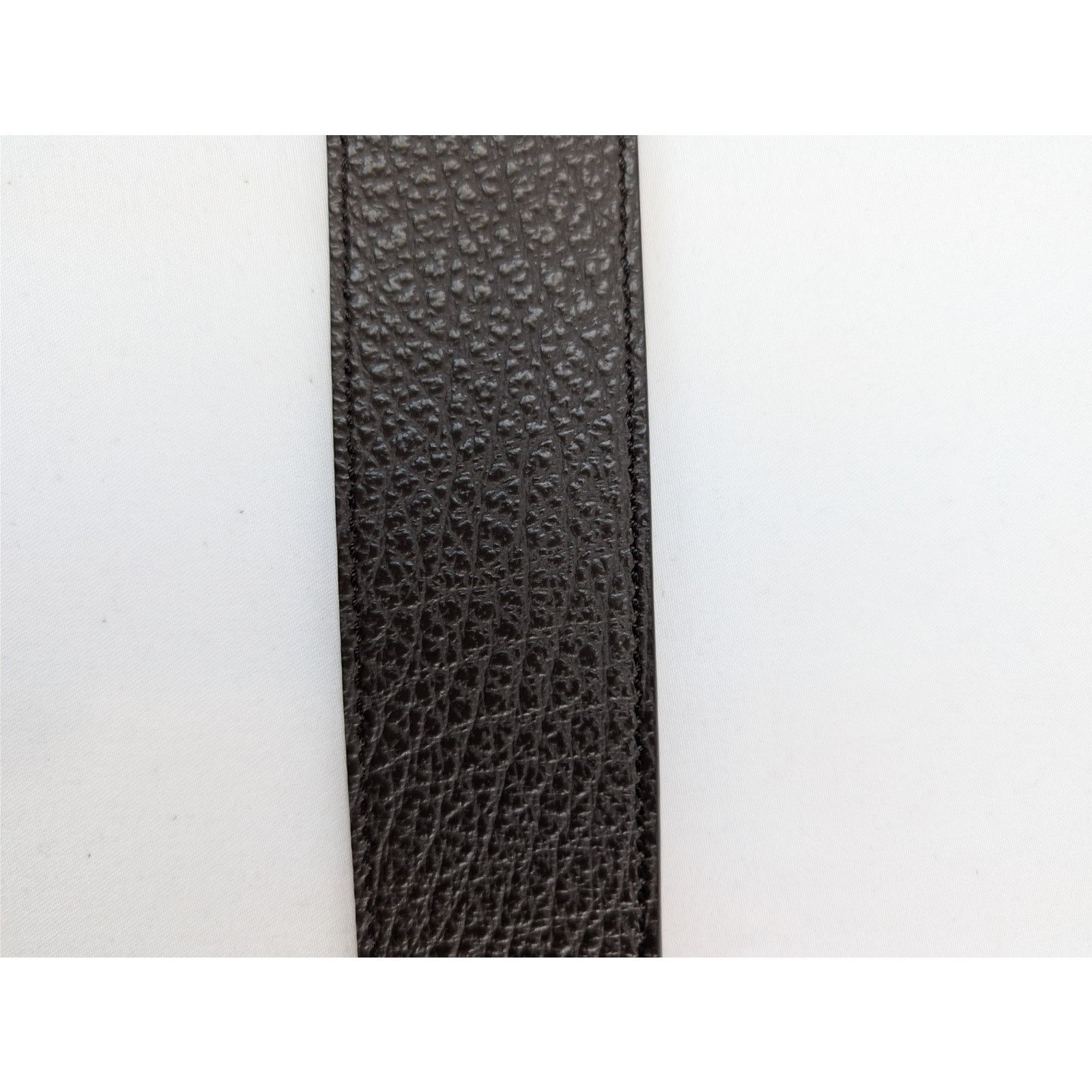 Tom Ford o1rshd1 Size: 85 / Men's Vacchetta Leather Oval-Buckle Belt Size 34 - 9 Thumbnail
