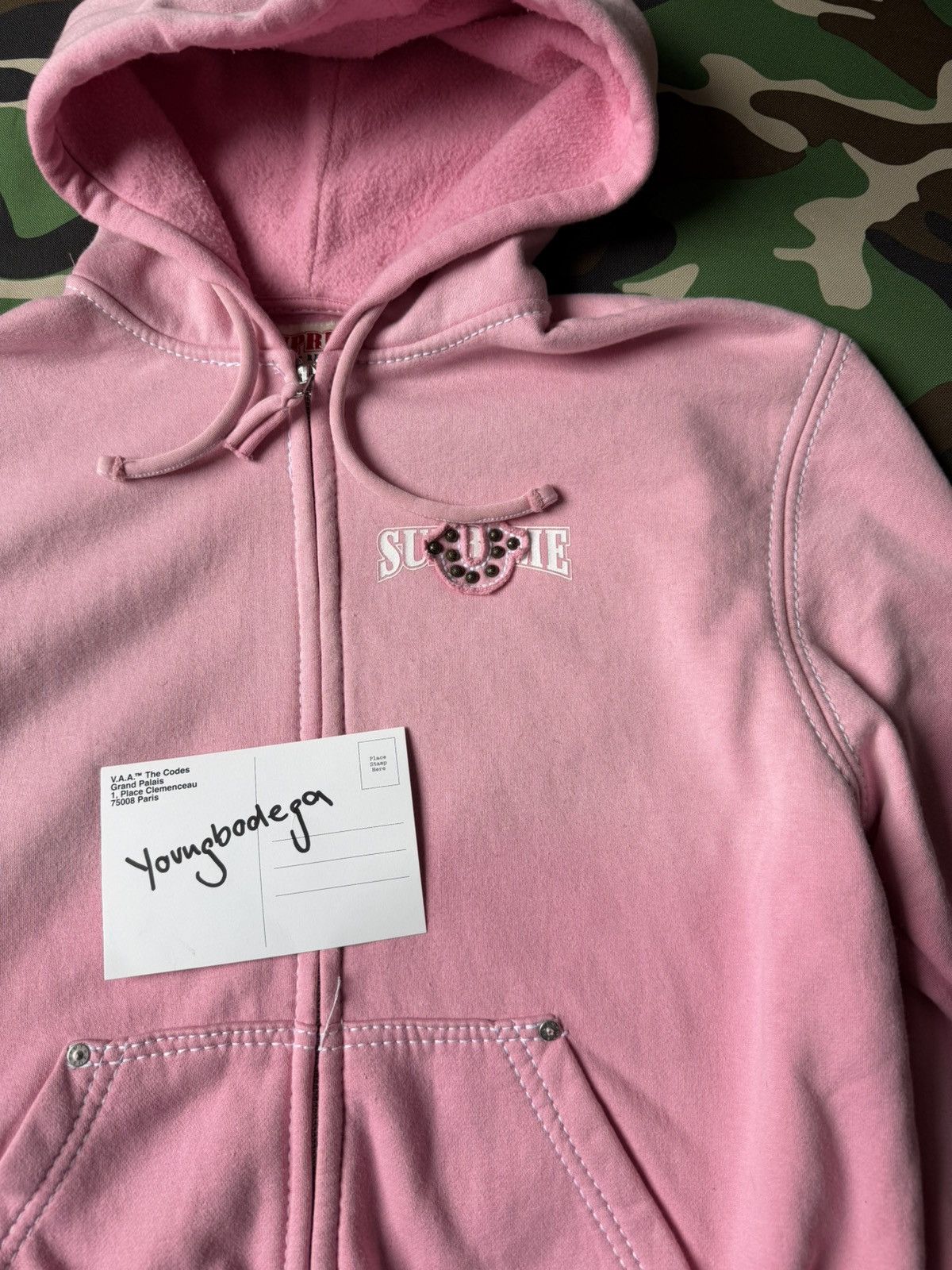 Supreme × True Religion Supreme True Religion Zip Hoodie Size US M / EU 48-50 / 2 - 2 Thumbnail
