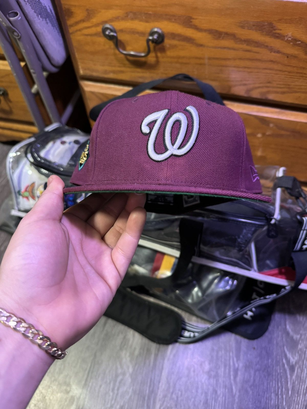image of Hat Club Burgundy Nationals, Men's