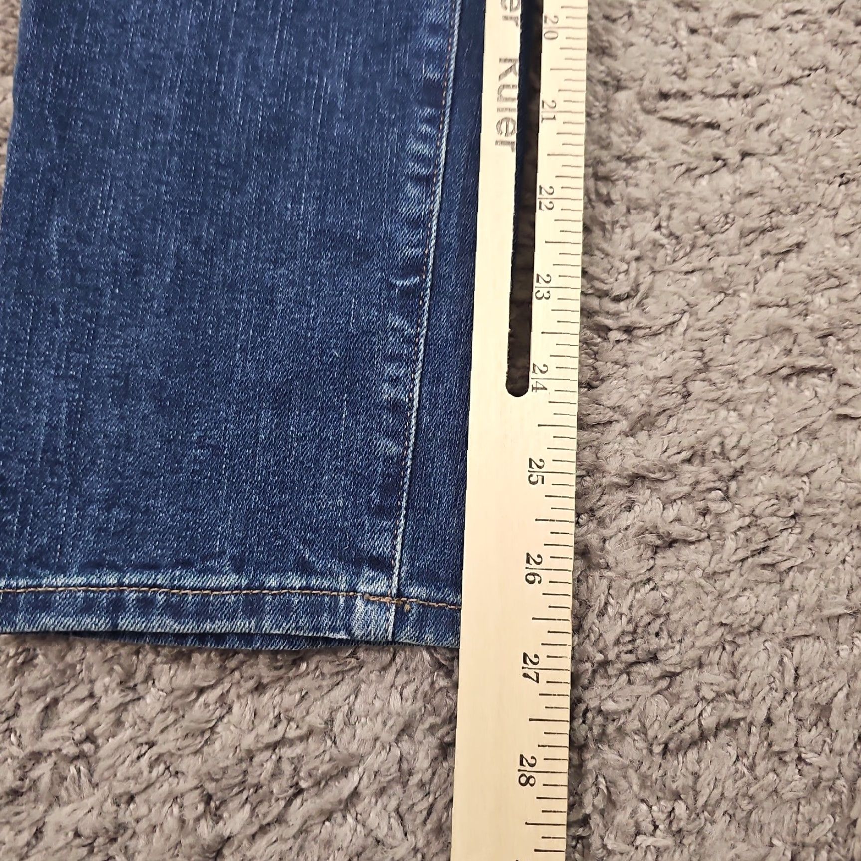 Mavi Mavi Jeans Women 27 Skinny Ankle Mid Rise Stretch Casual Adriana 25x27 Denim Blue Cotton Polyester Spandex Regular Inseam 27 Size 27" / US 4 / IT 40 - 6 Thumbnail