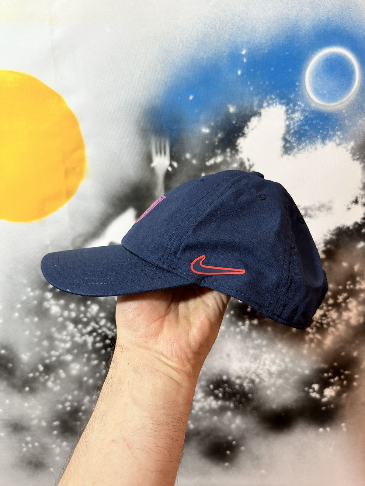 Japanese Brand × Nike Nike vintage cap England Size ONE SIZE - 1 Thumbnail