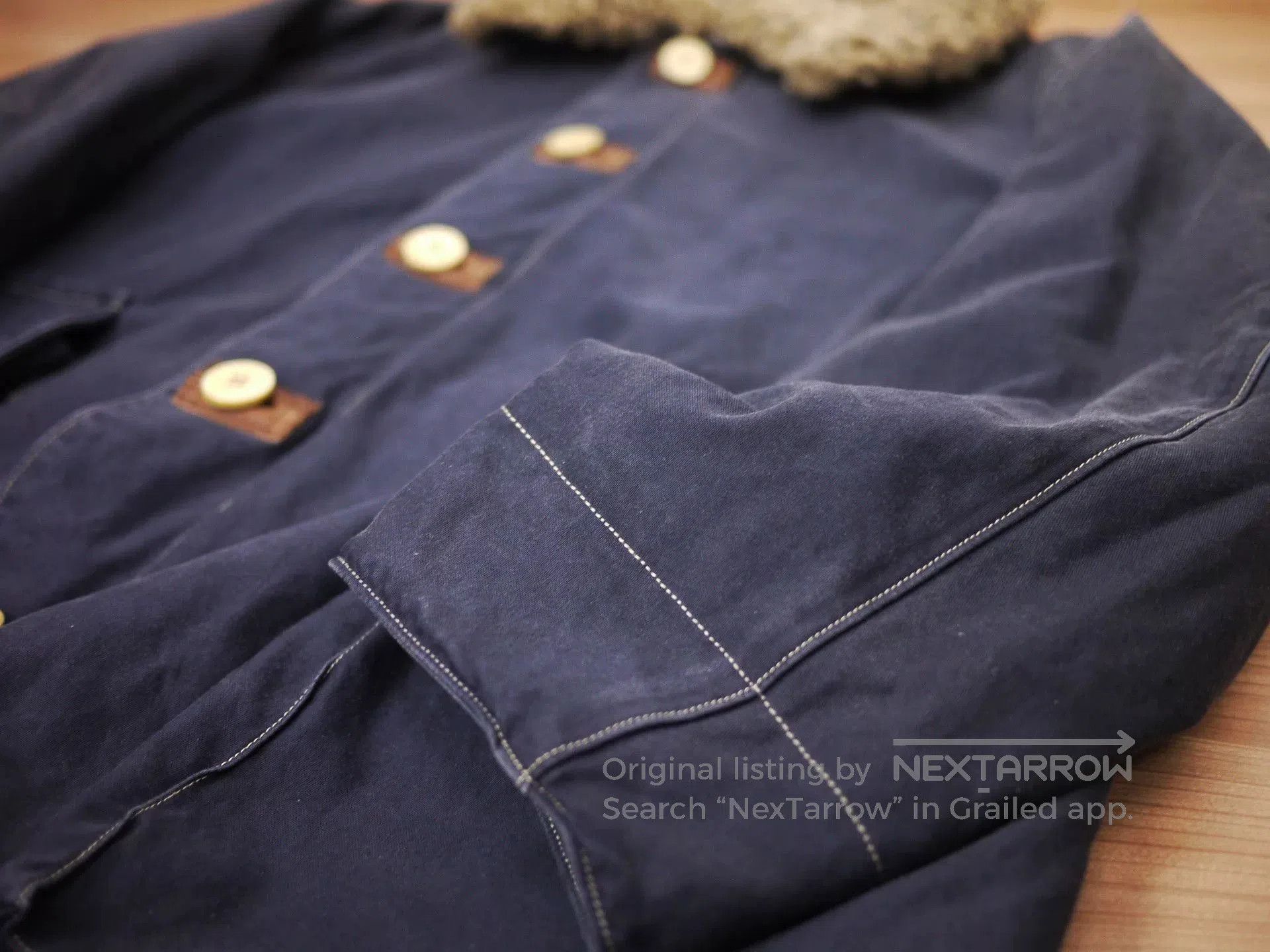 Visvim visvim winfield coat with fur collar. Size US S / EU 44-46 / 1 - 3 Thumbnail