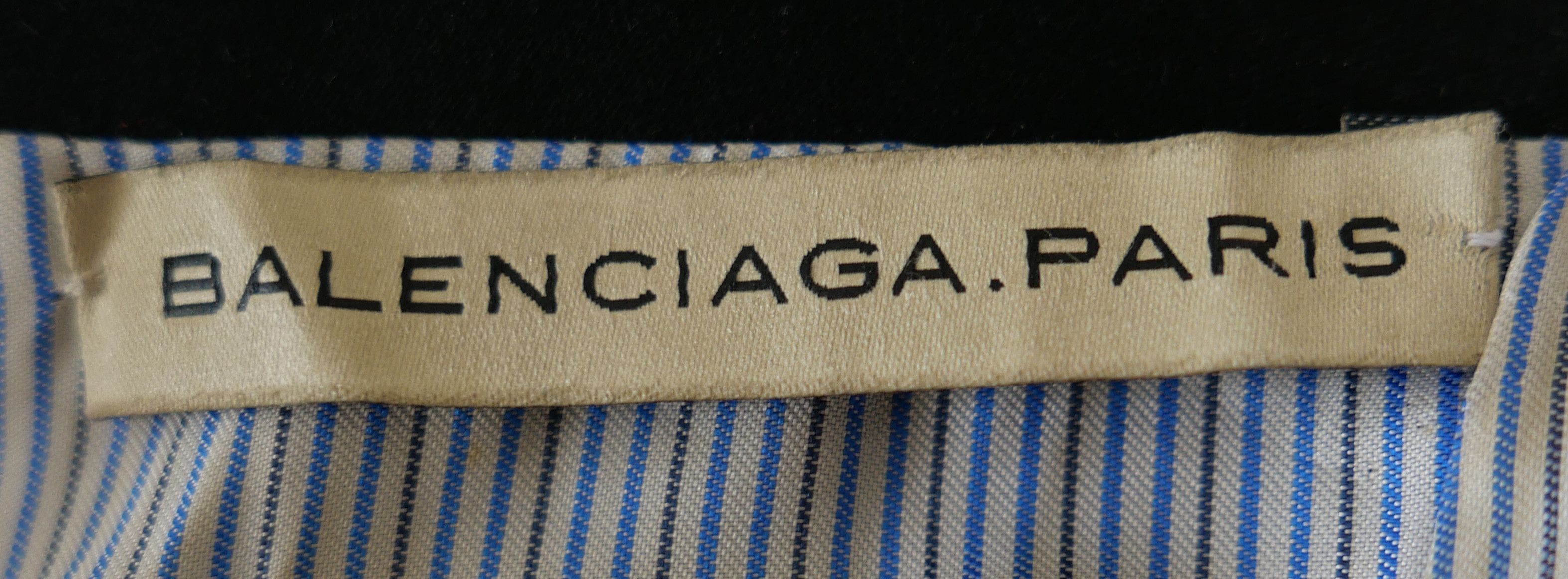 Balenciaga Balenciaga x Nicolas Ghesquiere Fall 2007 Velvet Jacket Size S / US 4 / IT 40 - 6 Thumbnail