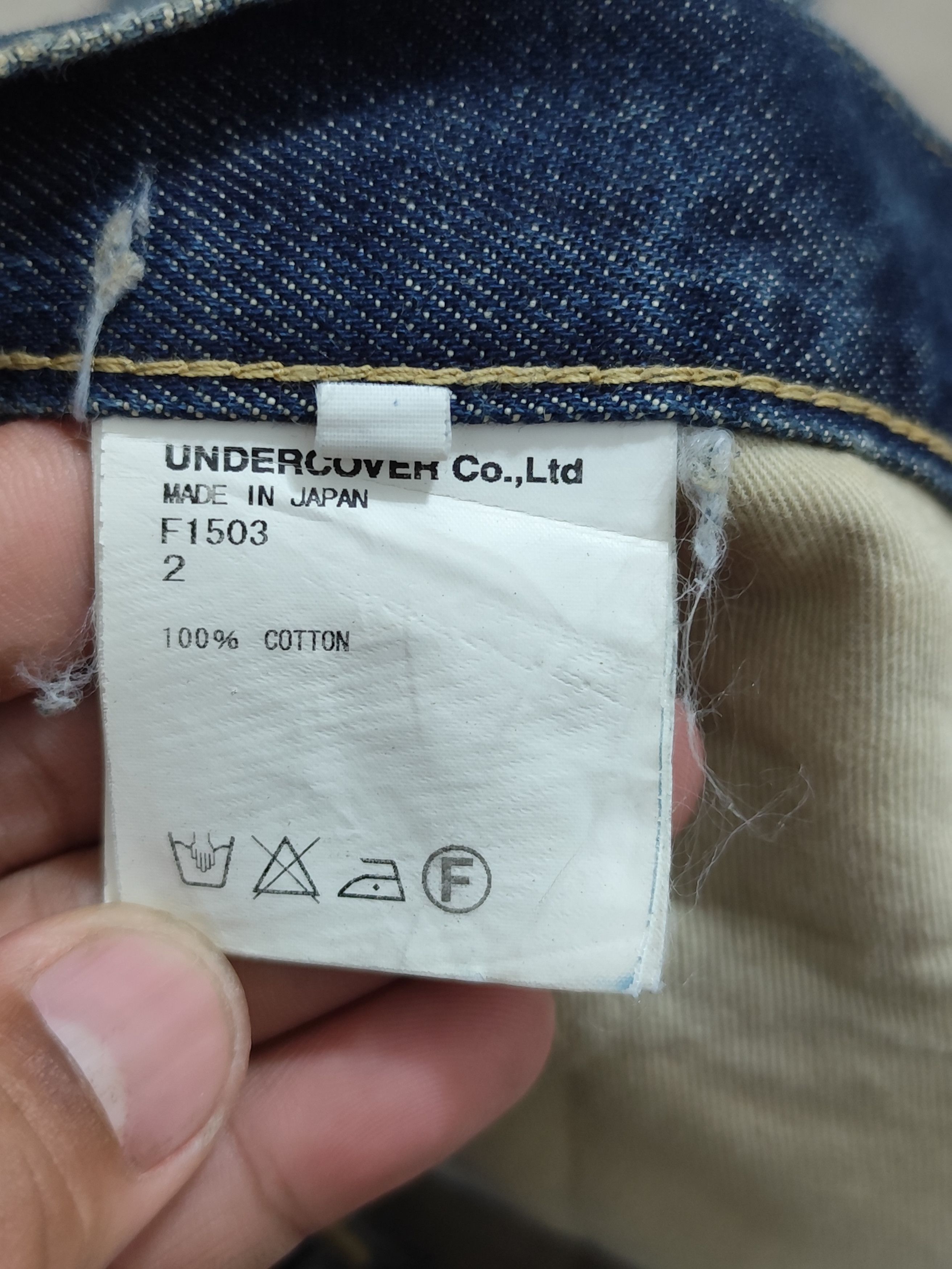 Undercover Undercover archives AW 10/11 J shape twisted distressed Size US 30 / EU 46 - 13 Thumbnail