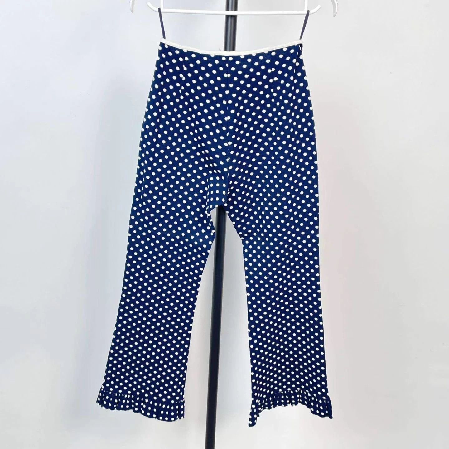 Miu Miu Miu Miu blue & white colorblock pants 38 Size 26" / US 2 / IT 38 - 1 Thumbnail