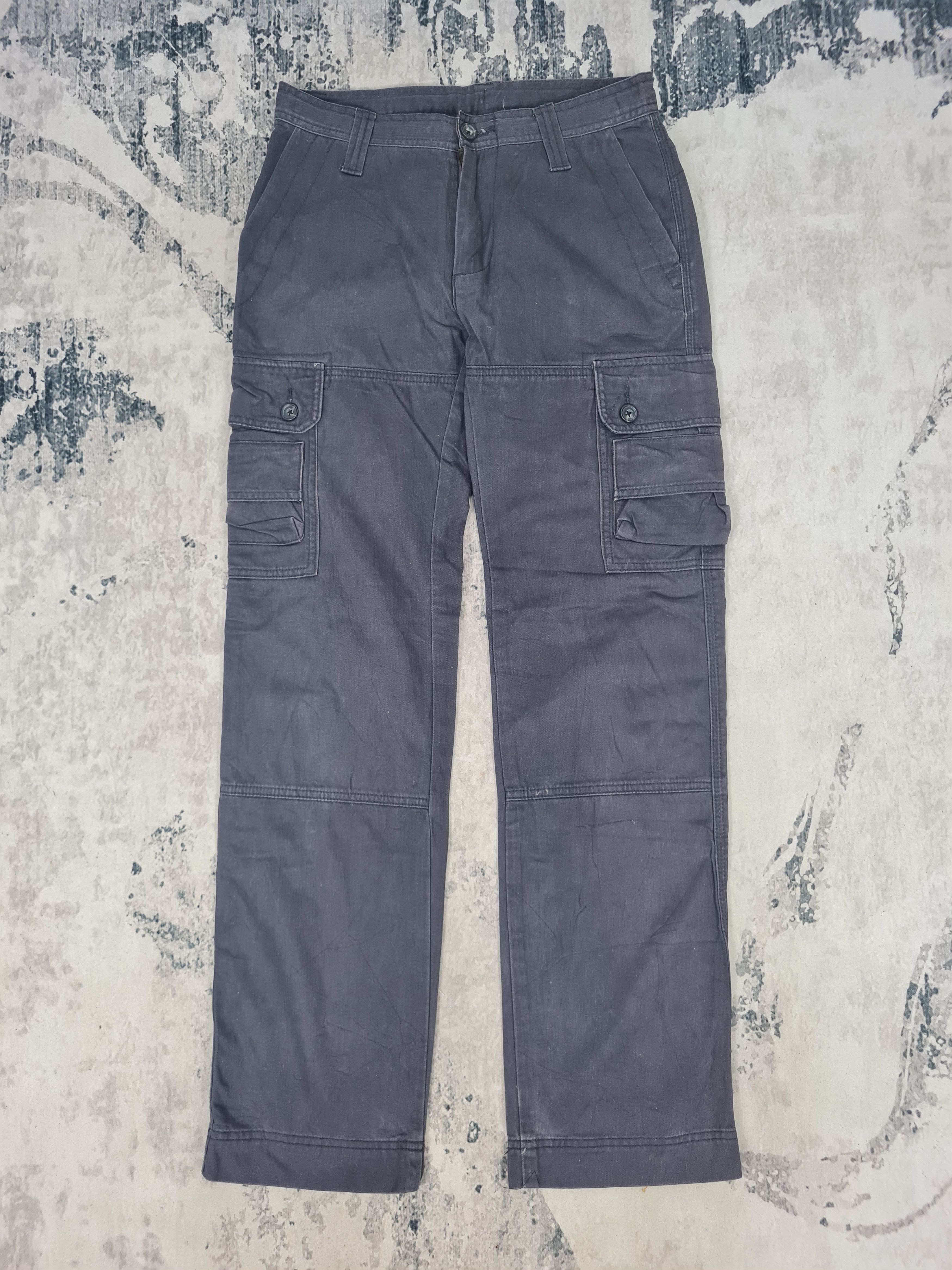 image of Topvalu Tactical Cargo Hunting Pants 30X32 Jb0205 in Black, Men's