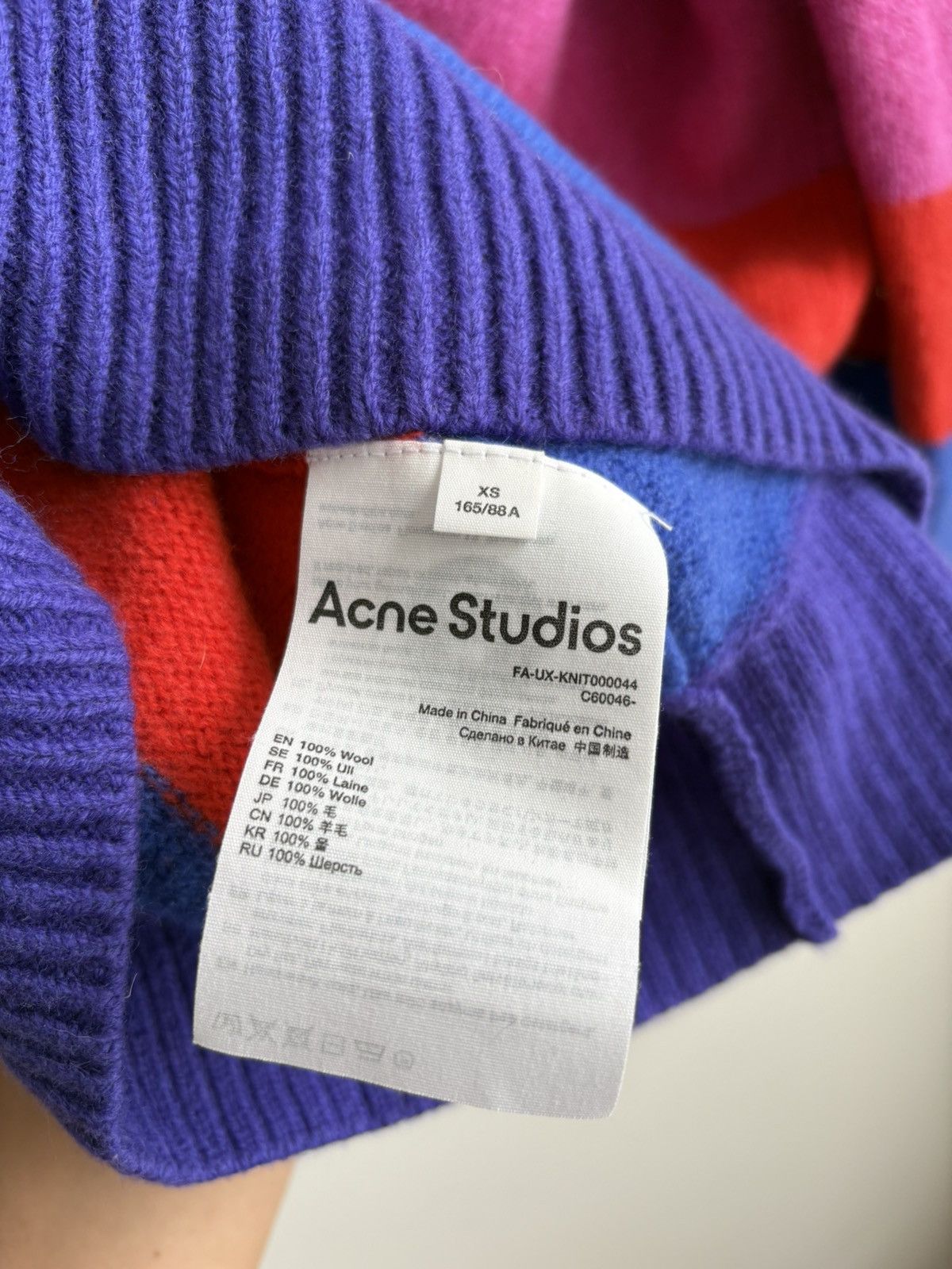 Acne Studios Acne Studios Wool Sweater Size XS / US 0-2 / IT 36-38 - 7 Thumbnail