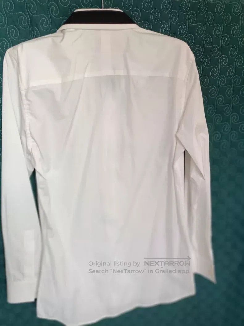 Givenchy Givenchy Size40 Men's white star shirt Size US M / EU 48-50 / 2 - 2 Thumbnail