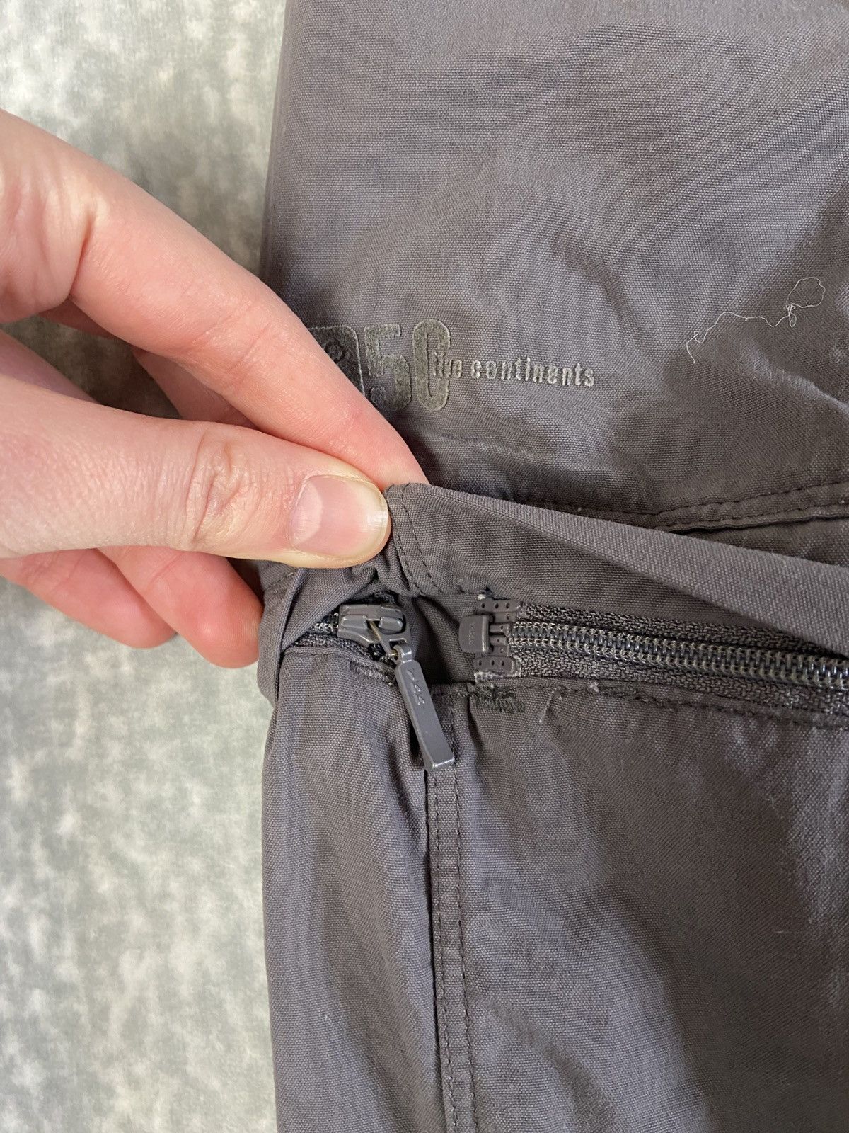 SALEWA Salewa titanium Convertible Cargo Pants Hiking Trousers Size 30" / US 8 / IT 44 - 4 Thumbnail
