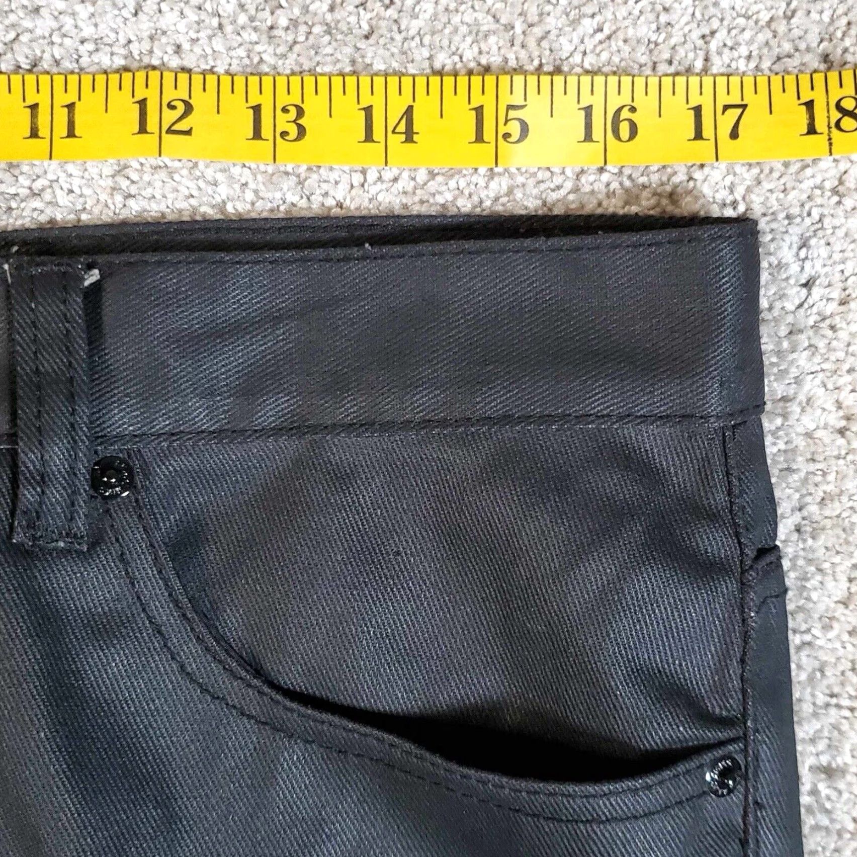 Akademiks VINTAGE Akademiks Jeans Mens 32x31 Black 90s Skateboarding Straight 5-Pocket Design Mens Size US 32 / EU 48 - 5 Thumbnail
