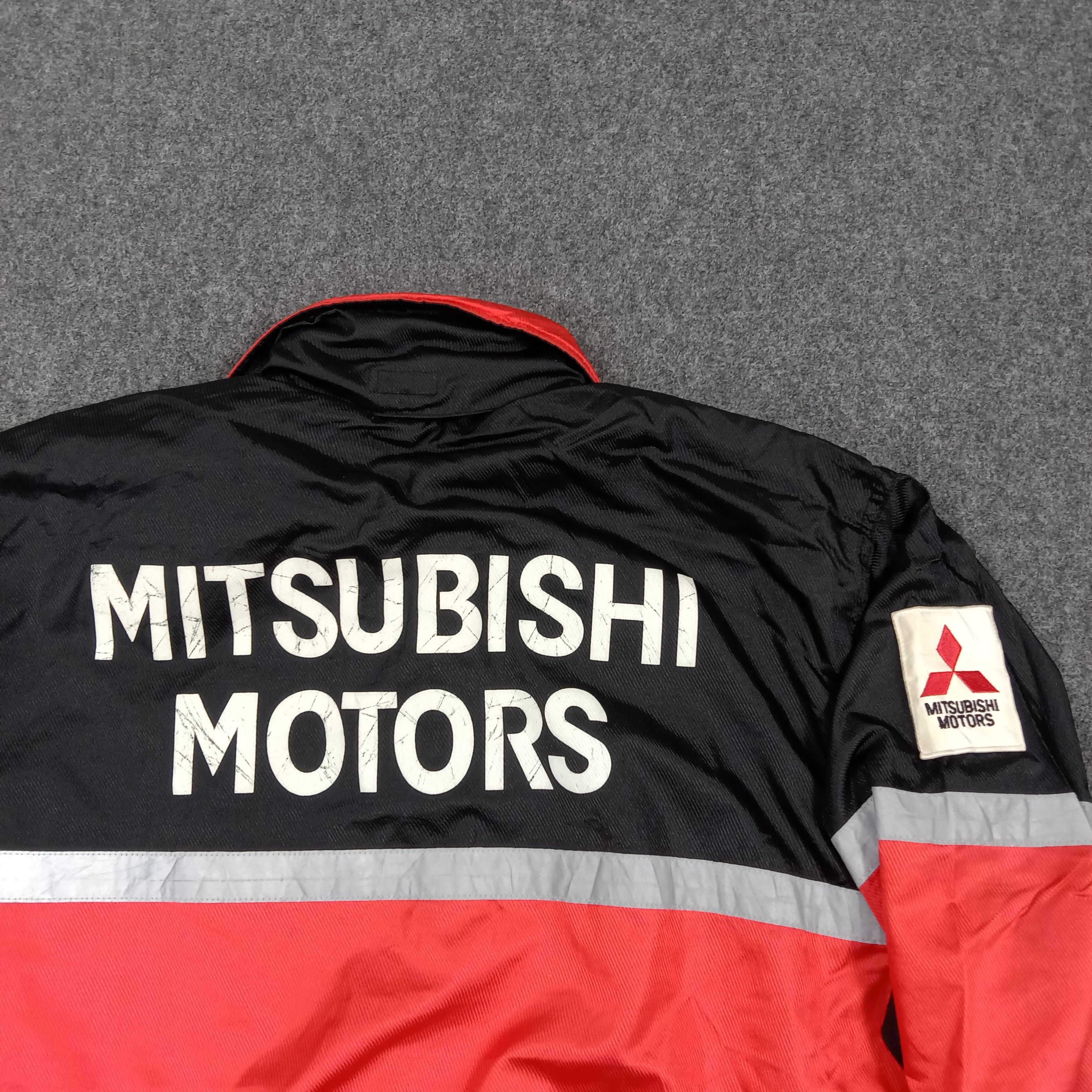 Japanese Brand Mitsubishi Motors Japanese Racin Staff Worker Jacket C292N10 Size US L / EU 52-54 / 3 - 2 Thumbnail